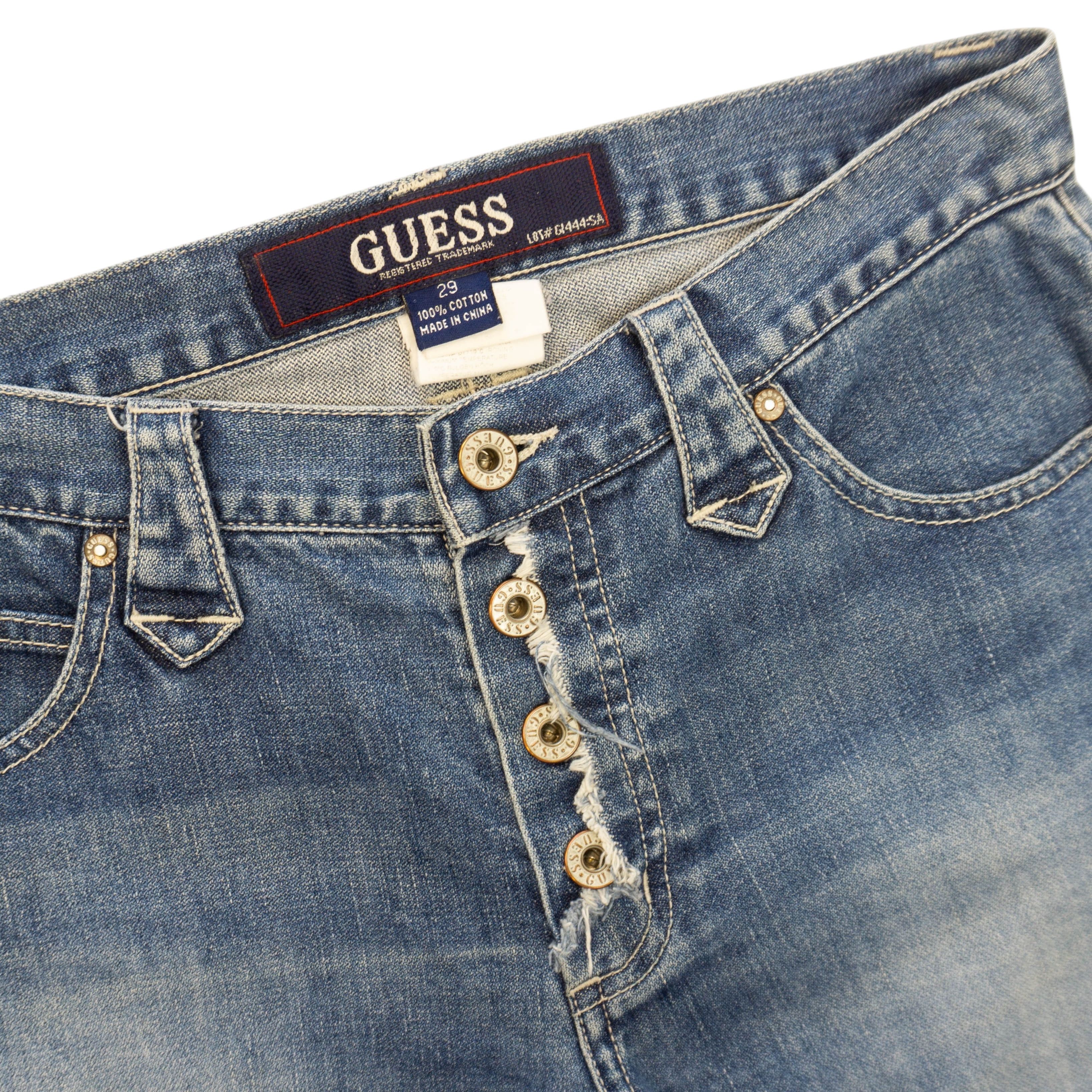 Guess Archive Y2K Flared Jeans Size 29" - 3 Thumbnail