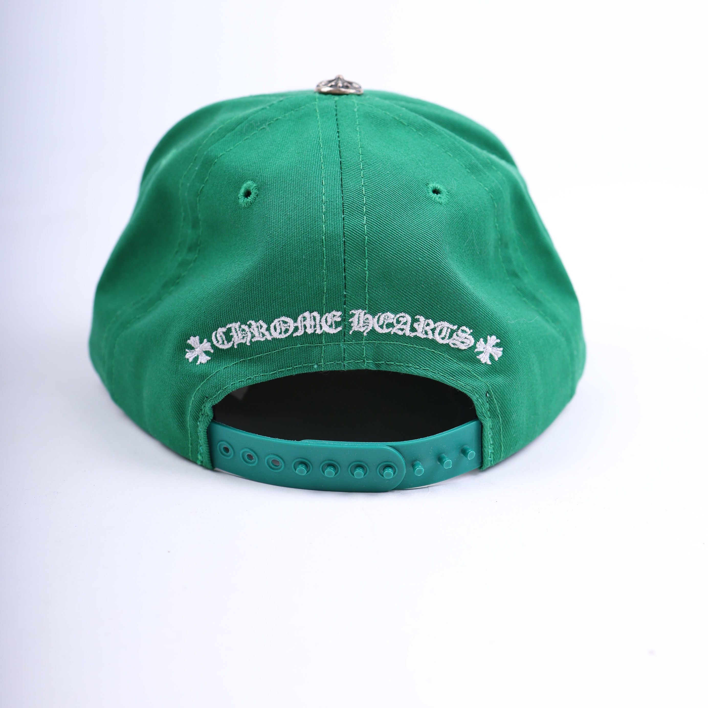 Chrome Hearts Chrome Hearts Green CH Trucker Hat Size ONE SIZE - 4 Thumbnail