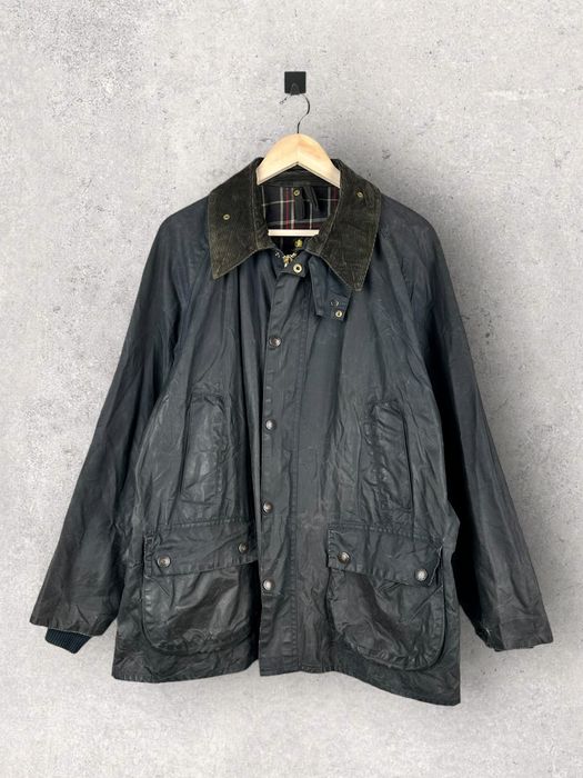 Barbour Vintage 90s Barbour Bedale Waxed Jacket Outdoor Wax | Grailed