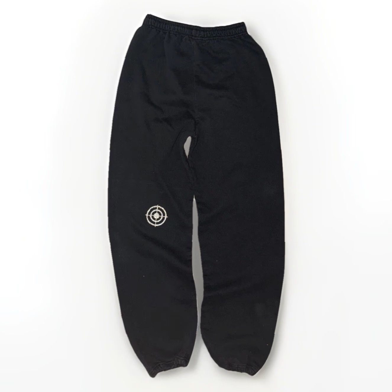 Gildan Euphoria Streetwear Sweatpants Black Small 26x30 Sweatpants Men S Black Logo Pockets Elastic Waist Adjustable Waist Fleece Vintage No Size US 29 - 4 Thumbnail
