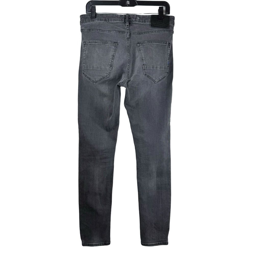 Scotch & Soda SCOTCH & SODA AMSTERDAM Men's Grey Skim Skinny Jeans 31/32 Size US 31 - 7 Thumbnail