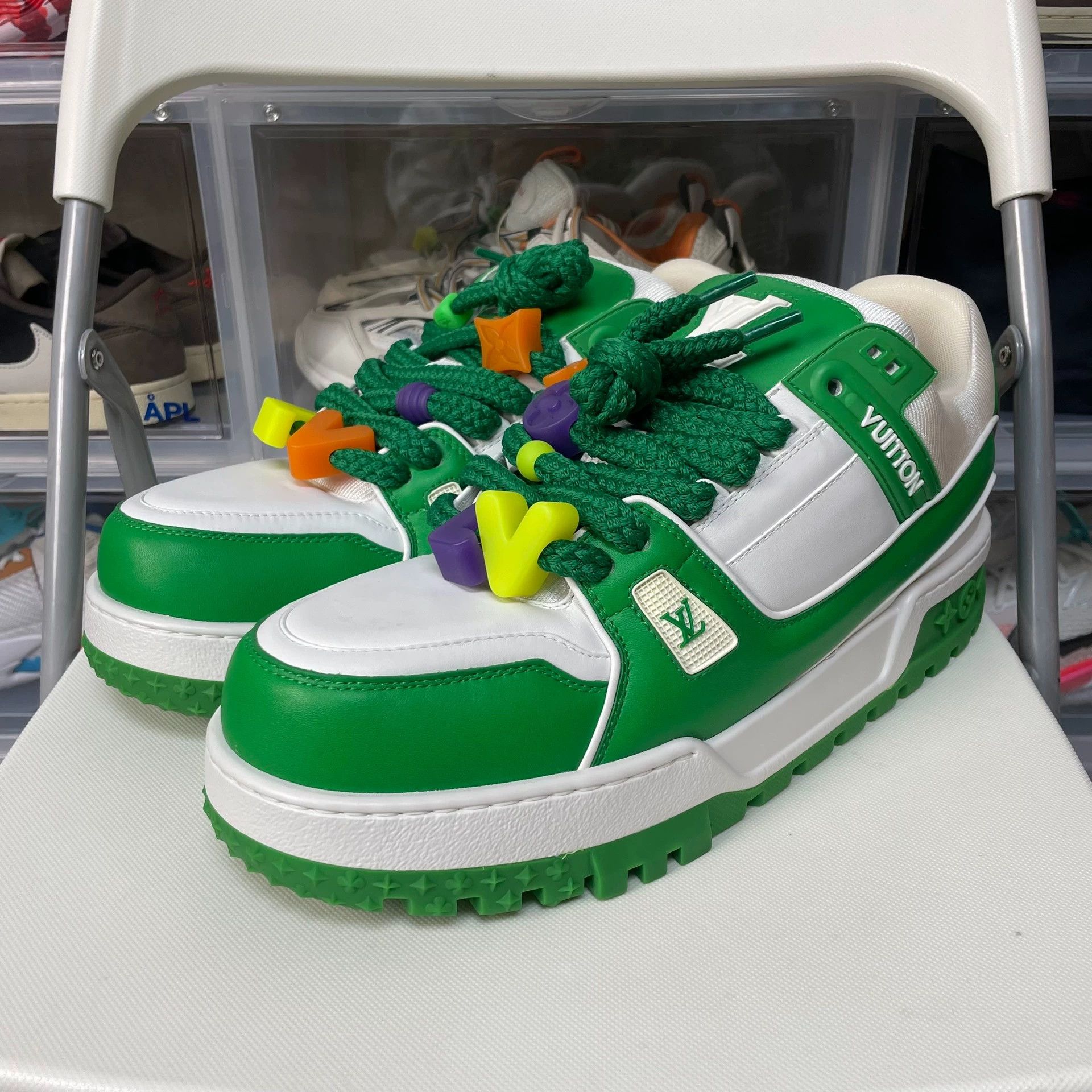 Louis Vuitton LOUIS VUITTON Trainer Jigglypuff 45.5 NEW Size US 12.5 / EU 45-46 - 1 Thumbnail