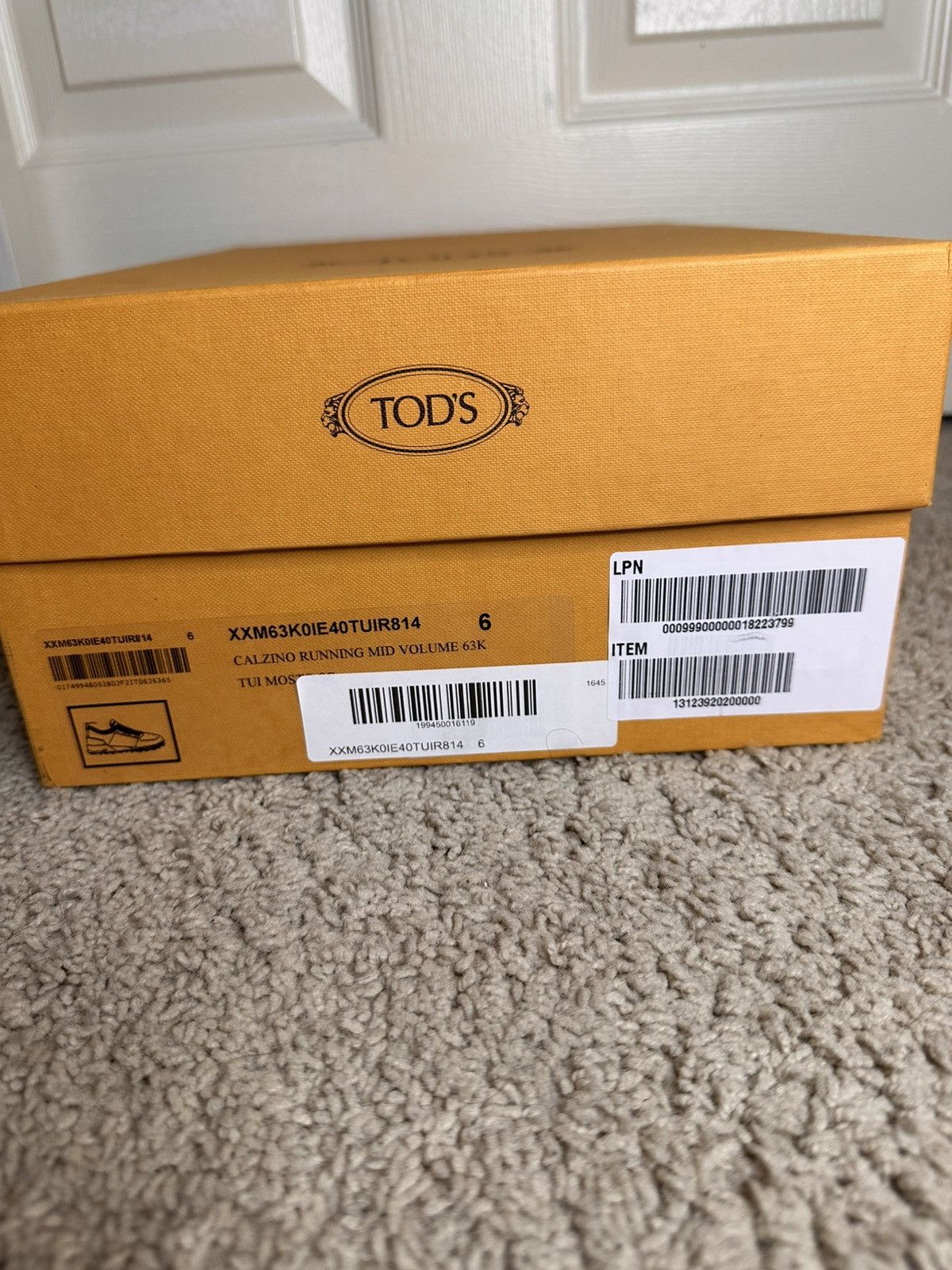 Tod's Tod’s Calzino Running Mid Volume 63k burgundy Size US 7.5 / EU 40-41 - 7 Thumbnail