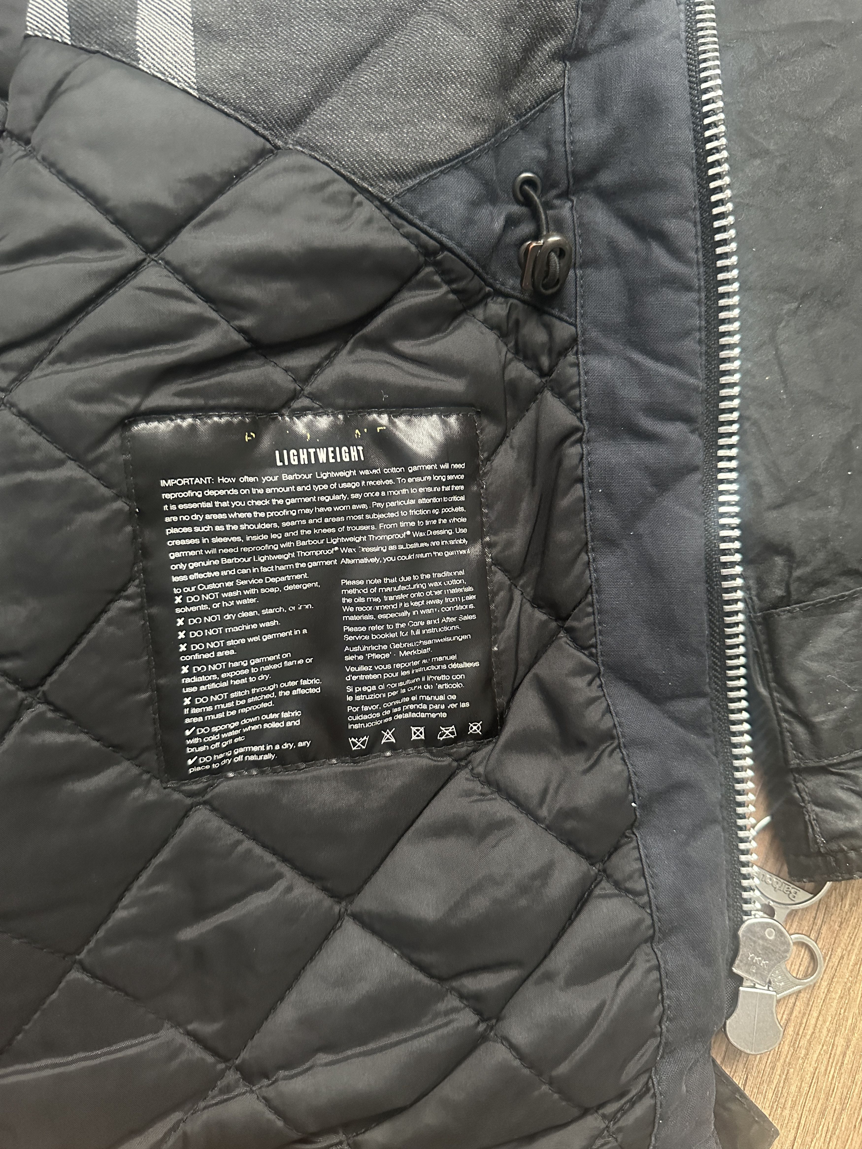 Barbour Barbour Crieff Wax Hooded Jacket Size S Black Made A Rewax Size US S / EU 44-46 / 1 - 10 Thumbnail