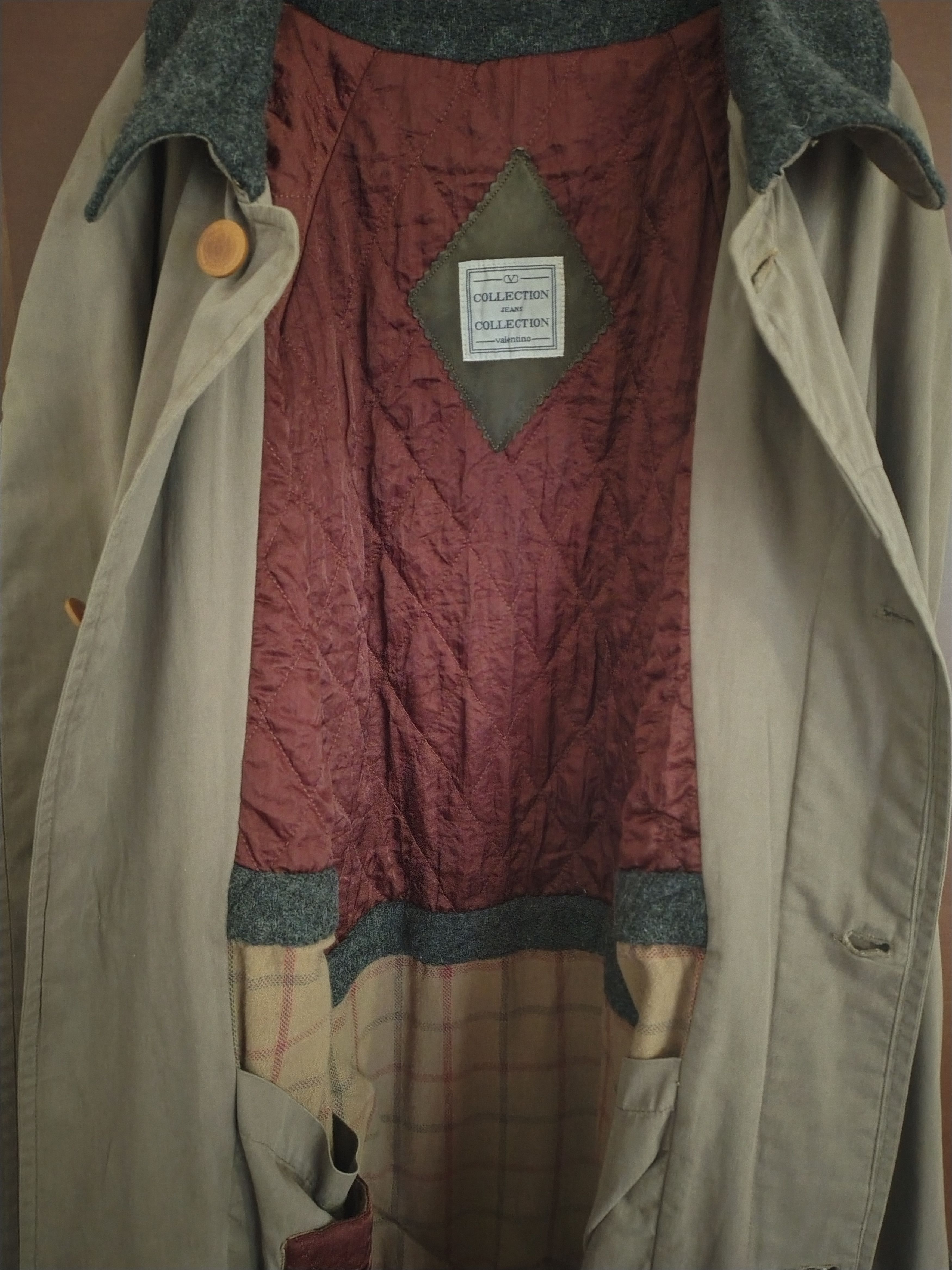 Valentino Vintage Valentino Trench Coat Made In Italy Size US XL / EU 56 / 4 - 5 Thumbnail