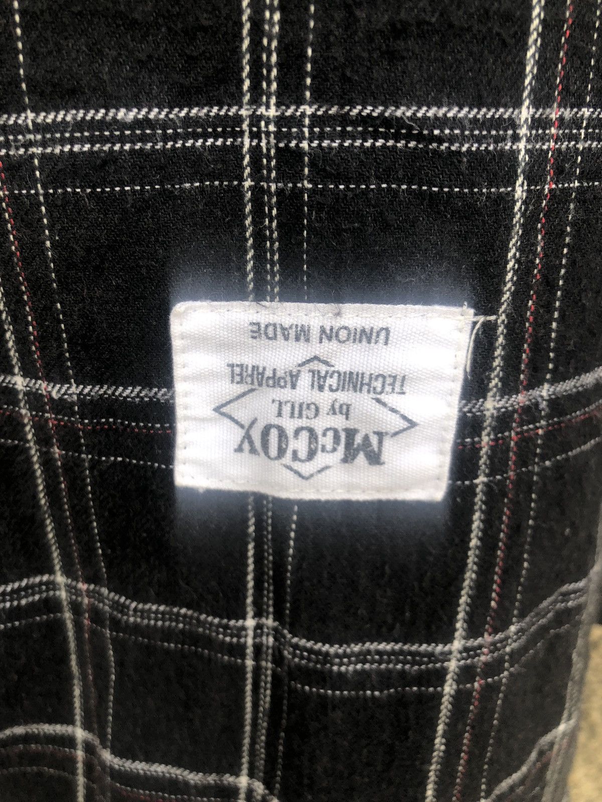 The Real McCoy's The Real McCoy Union Made Black Plaid Button Shirts Size US M / EU 48-50 / 2 - 4 Thumbnail