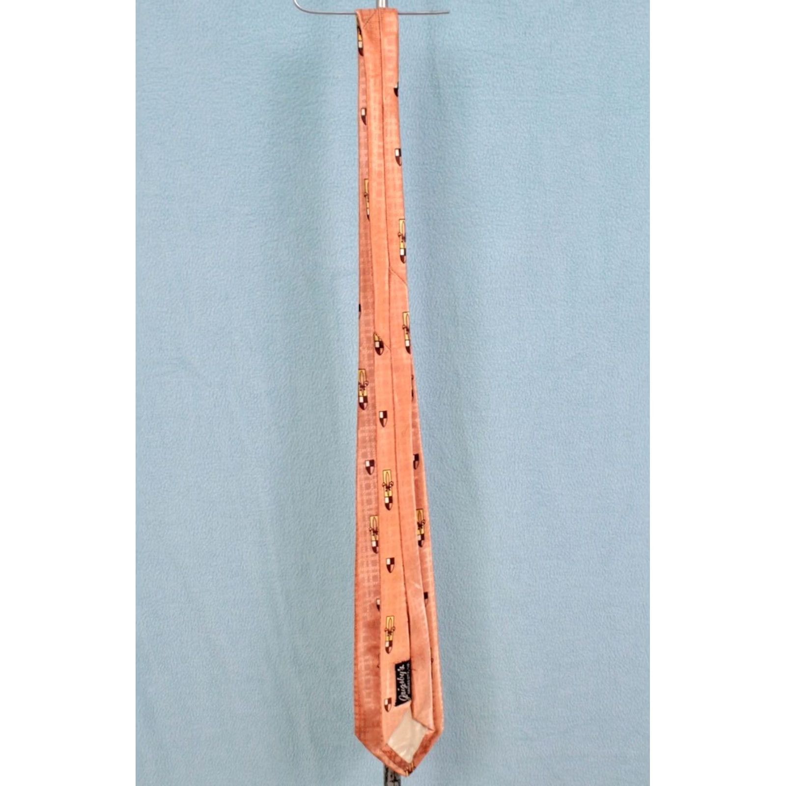 Vintage VTG 1940s Necktie TIE Rayon Orange Men’s 40s Tie Mens Vintage Condition: Great Measurements 51" L 3.5" W Size ONE SIZE - 6 Thumbnail