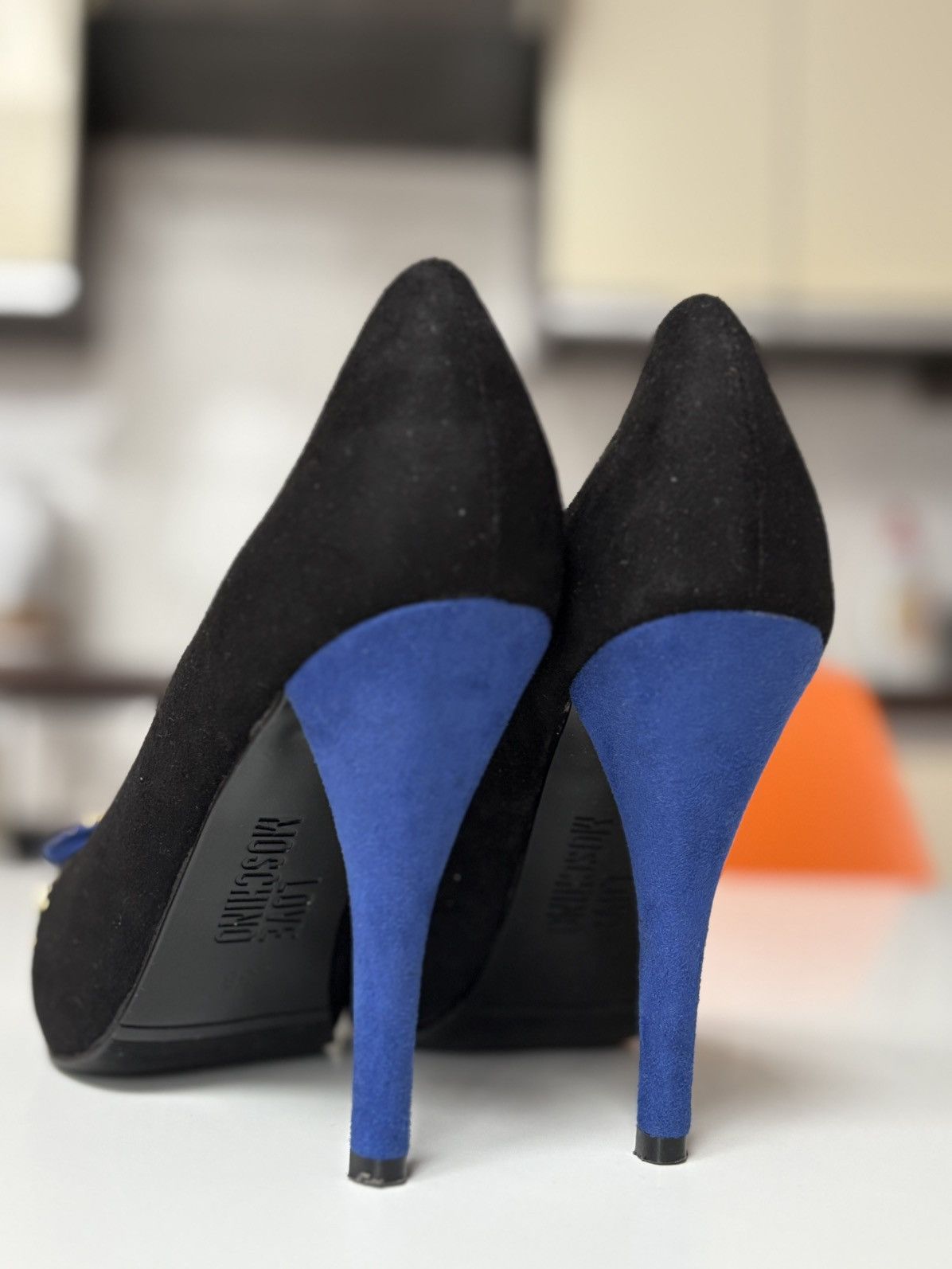 Love Moschino Moschino black high heel 38 Size US 8 / IT 38 - 5 Thumbnail