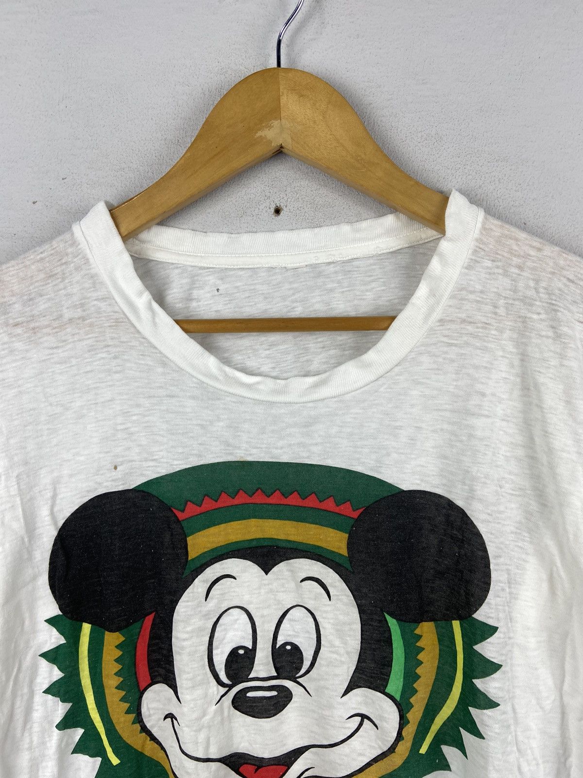 Mickey Mouse × Other × Vintage SEND OFFER❤️‍🔥 VINTAGE MICKEY MARIJUANA TEE Size US M / EU 48-50 / 2 - 4 Thumbnail