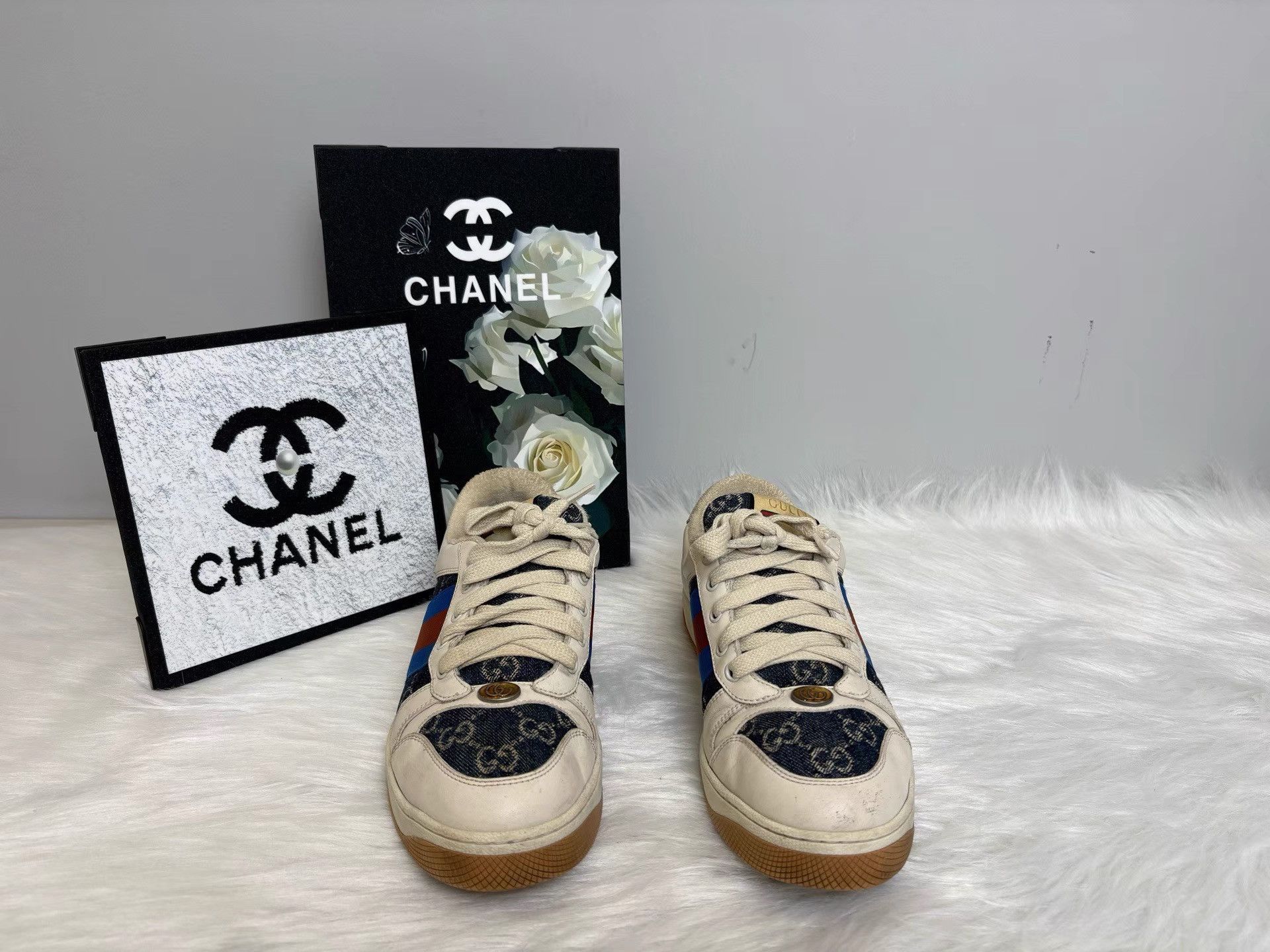 Gucci Gucci Screener Sneakers K36 Size US 9.5 / EU 42-43 - 2 Thumbnail
