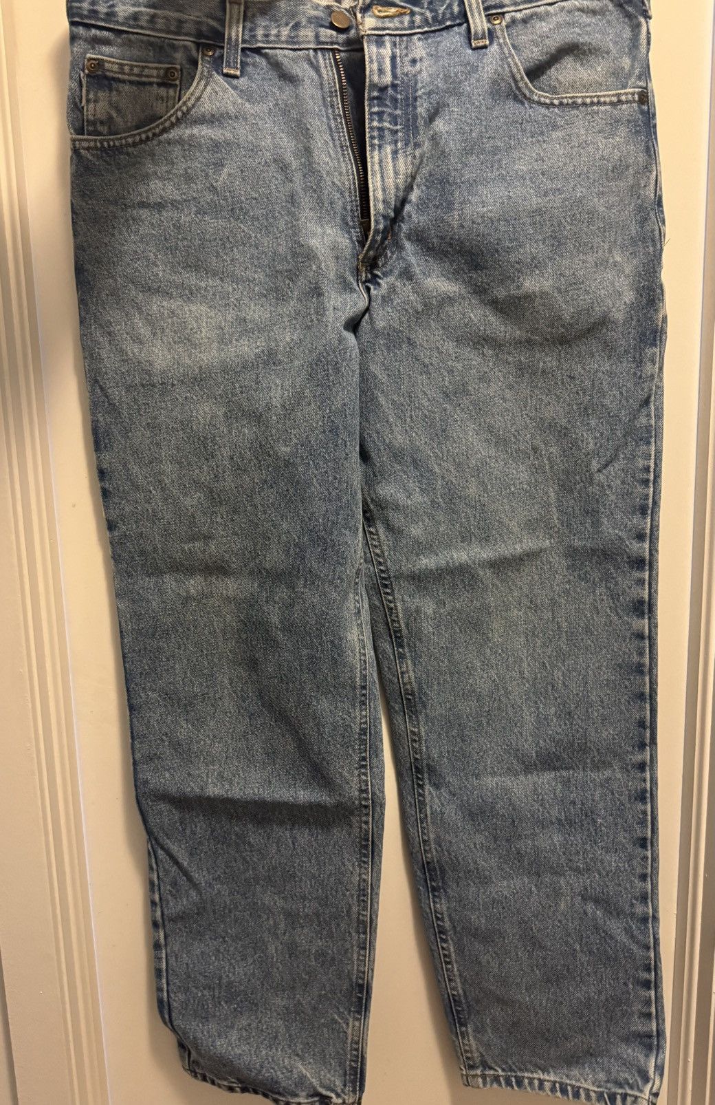 Carhartt Vintage Carhartt Faded Blue Jeans Size US 34 / EU 50 - 1 Thumbnail