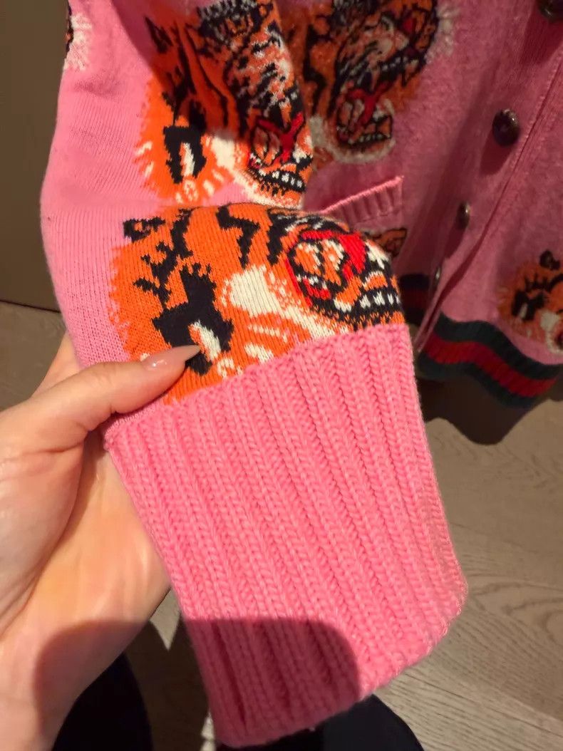 Gucci Gucci Pink tiger head coat Size XS / US 0-2 / IT 36-38 - 7 Thumbnail
