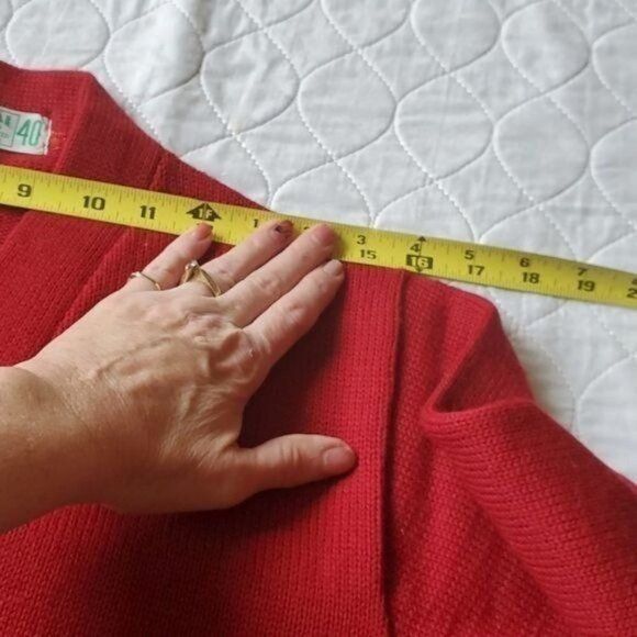 Vintage Imperial Vintage 100% All Wool Worsted Sz. 40 2 pc Matching Size M / US 6-8 / IT 42-44 - 10 Thumbnail