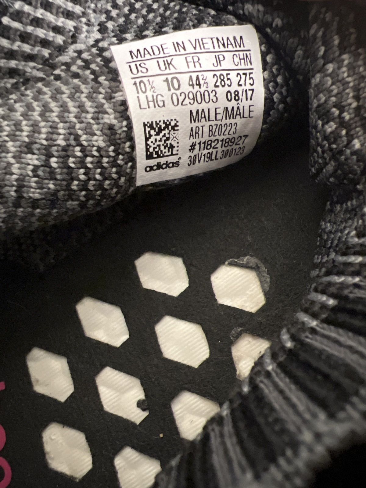Adidas Adidas NMD R1 Primeknit “Grey Three” - Size 10.5 Size US 10.5 / EU 43-44 - 7 Thumbnail