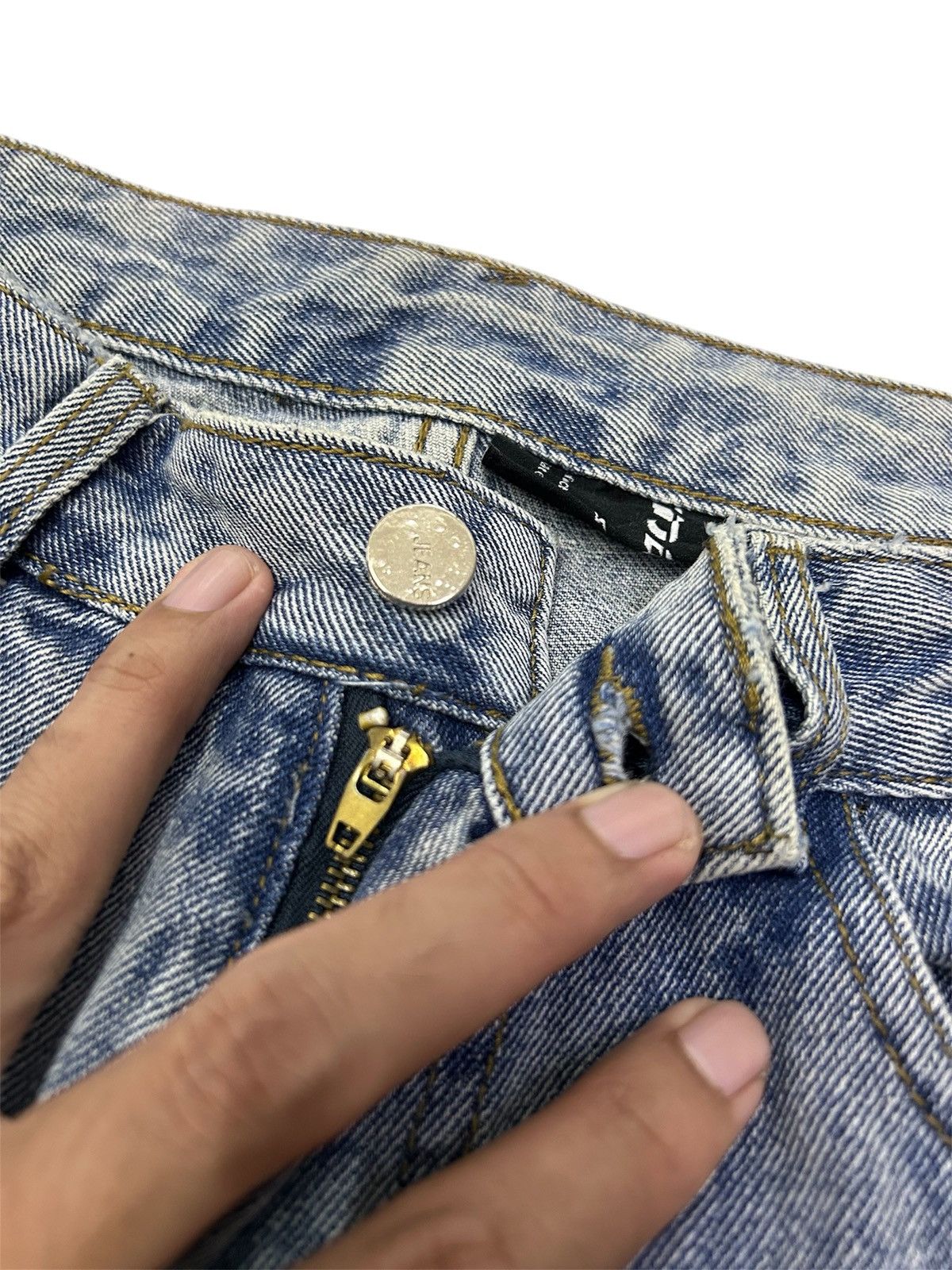 Japanese Brand × Vintage Vintage Anime Wide Leg Streetwear Aesthetic Denim Size US 29 - 10 Thumbnail