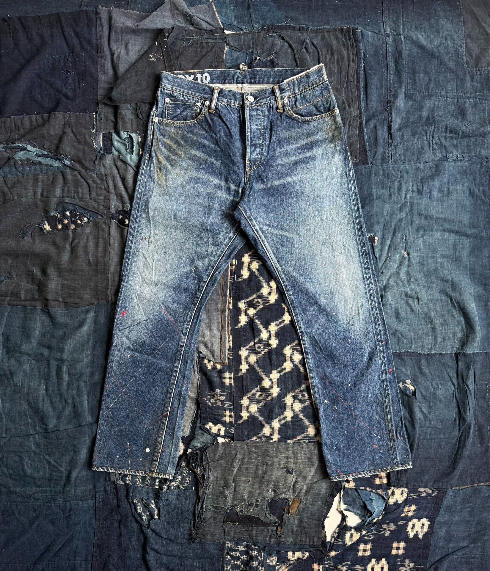 Visvim visvim social sculpture dry wash denim pants Size US 32 / EU 48 - 1 Thumbnail