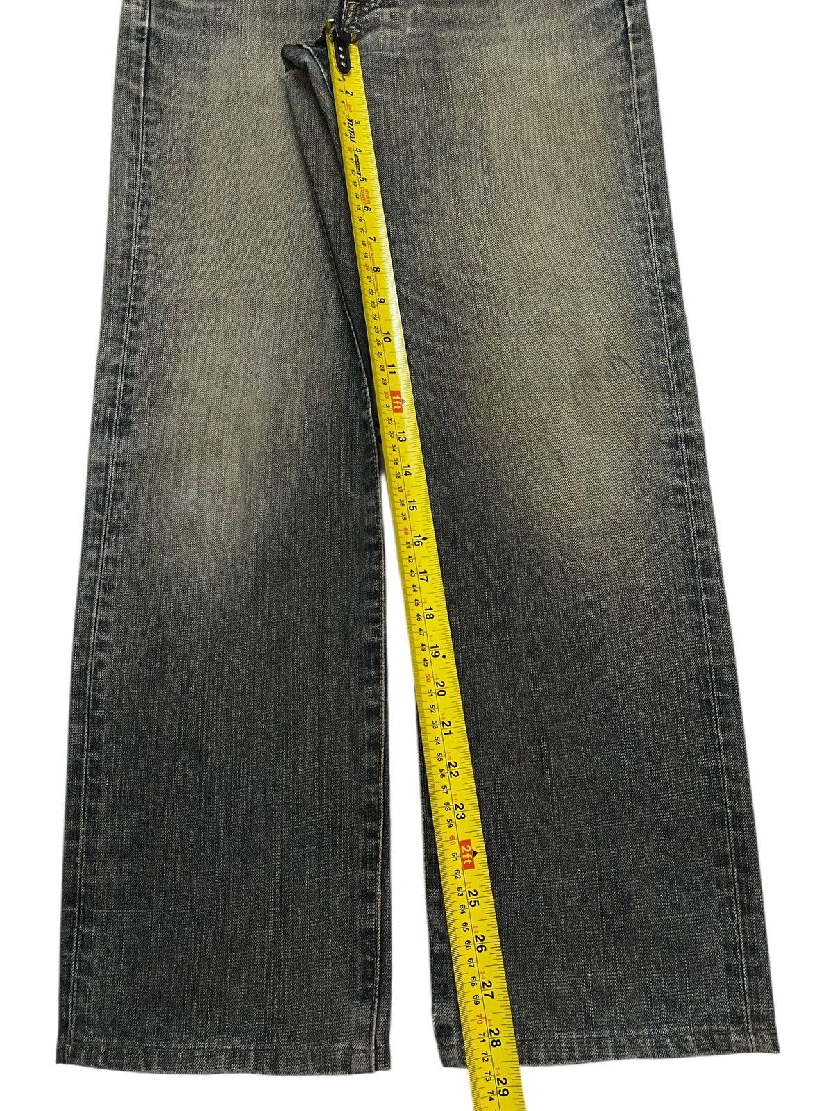 Edwin Vintage Edwin 503z Mud Wash Faded Style Whiskers Loose Jeans Size US 30 / EU 46 - 17 Thumbnail