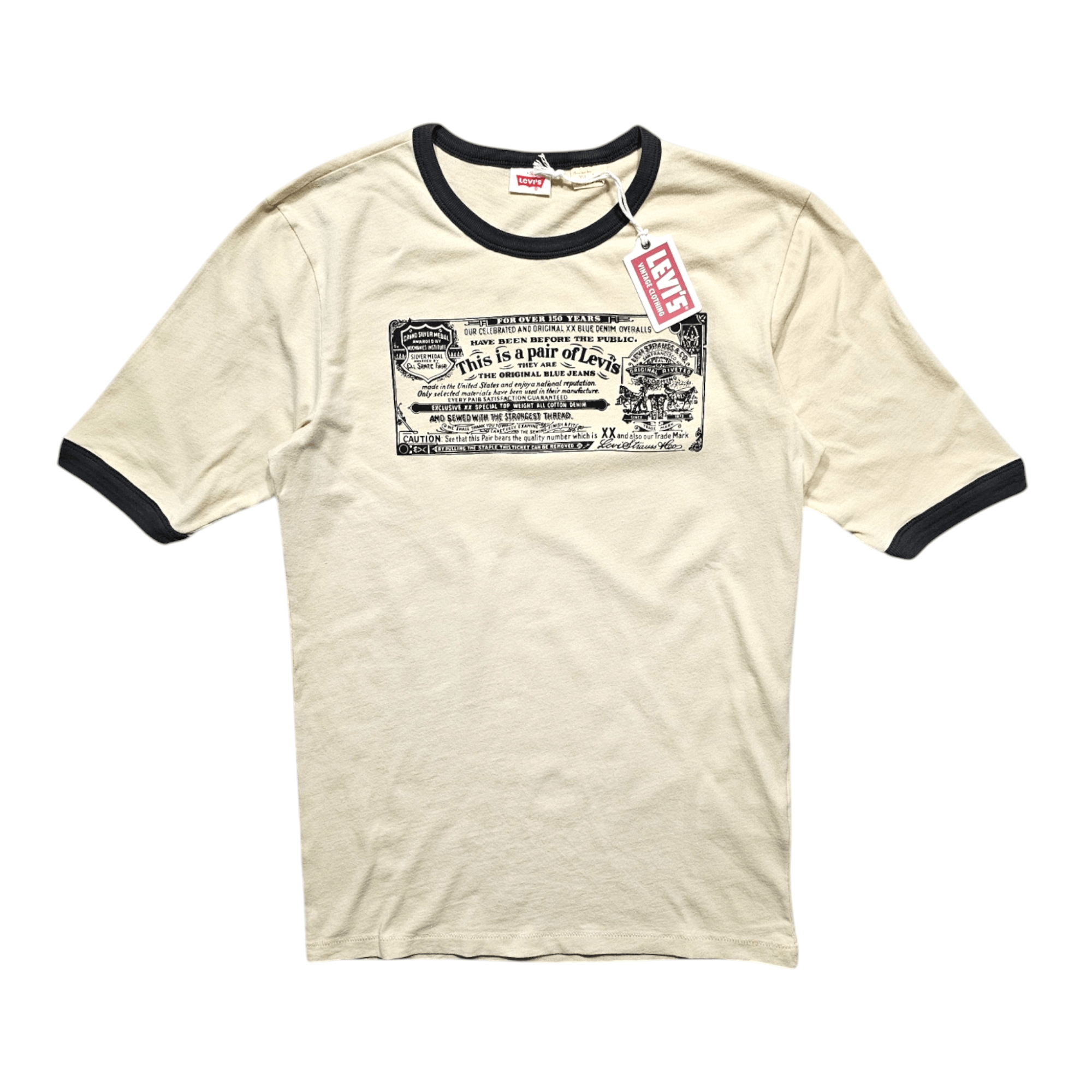 Levi's Vintage Clothing NWT LVC Levi's Vintage Clothing 1970s Ringer Tee S SS23 Size US S / EU 44-46 / 1 - 1 Thumbnail
