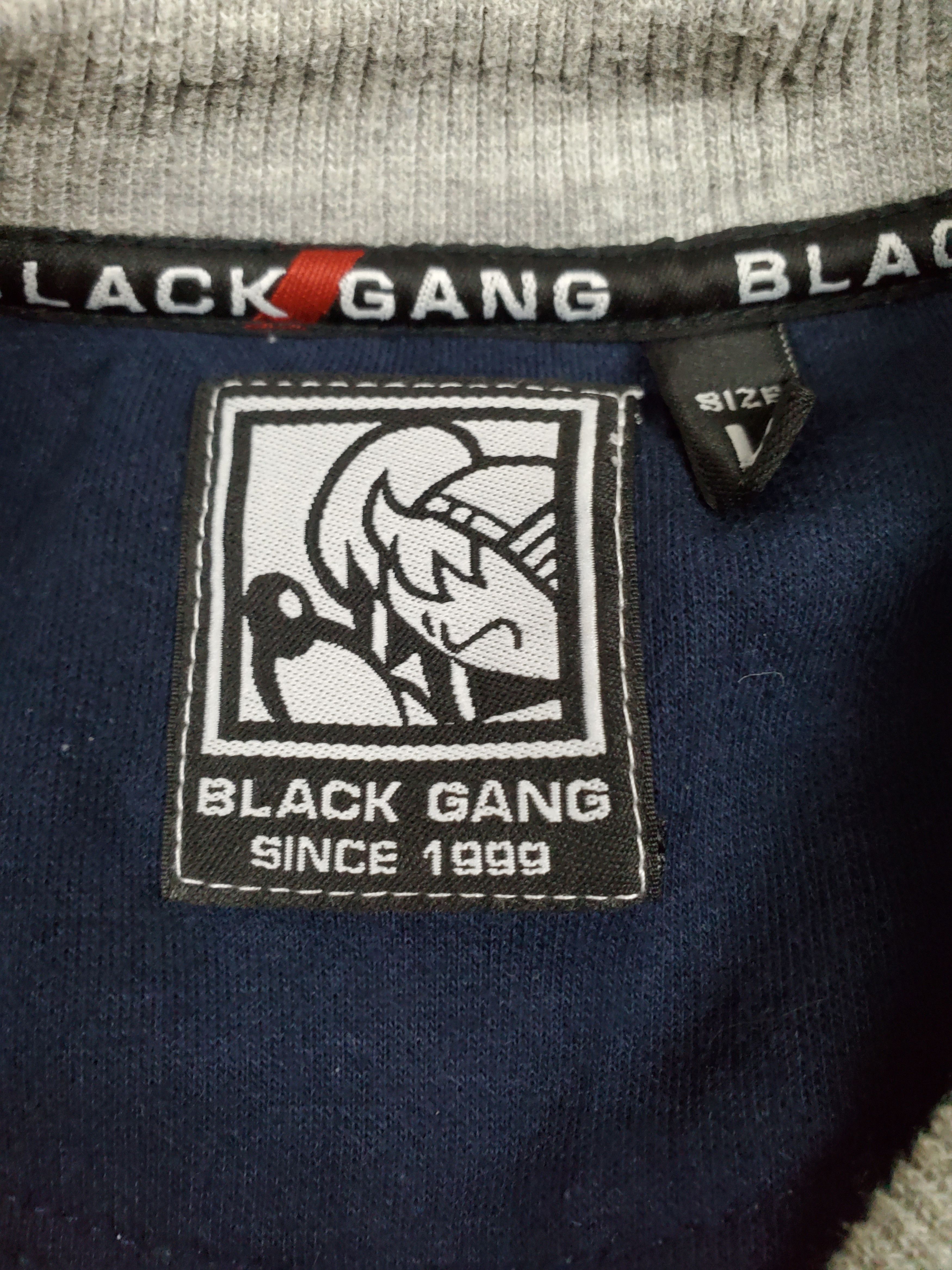 Vintage Vintage 90s Black Gang Rats Crewneck Size US L / EU 52-54 / 3 - 7 Thumbnail