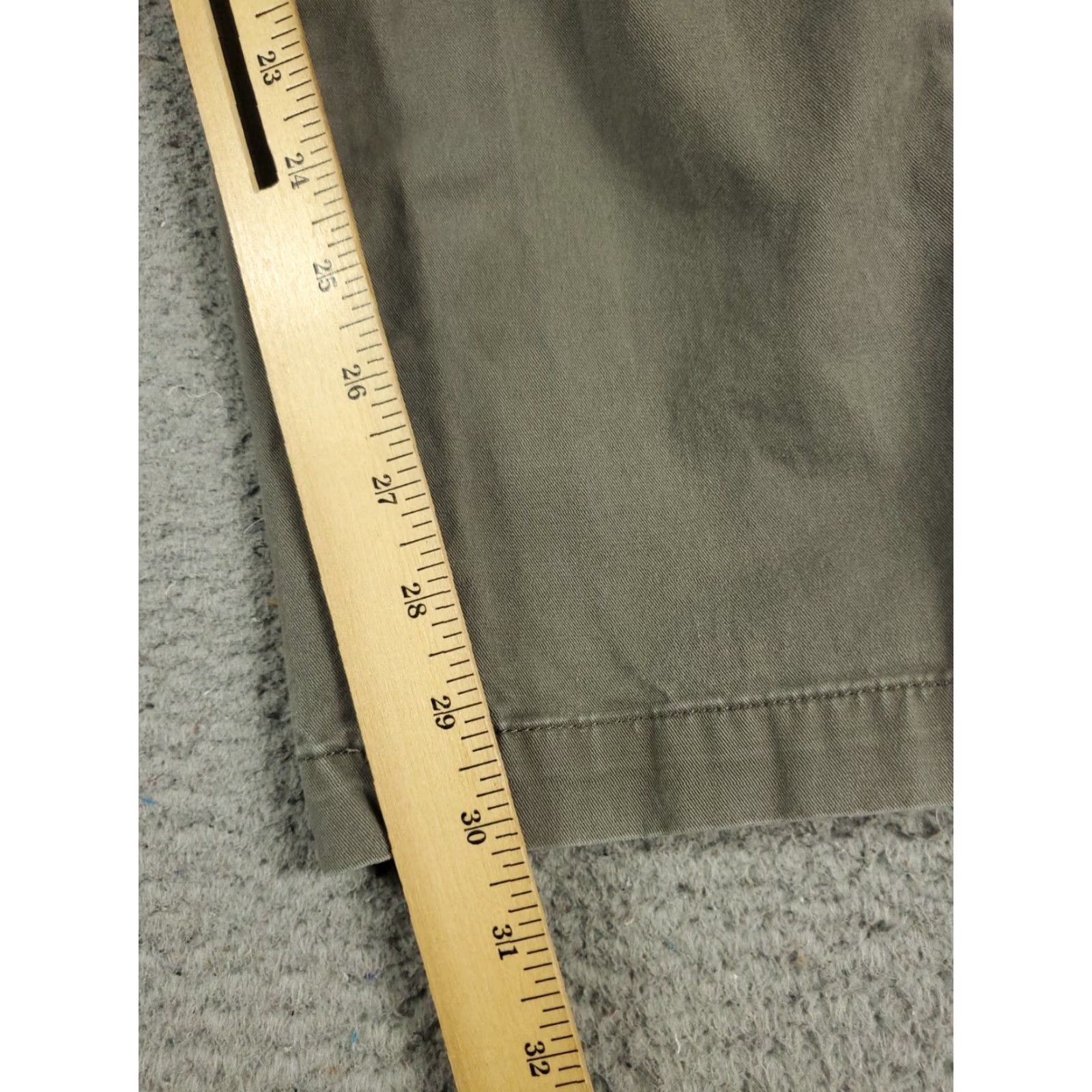 Club Monaco Club Monaco Chino Pants Mens 31x30 Gray Flat Front Straight Leg Trousers Size US 31 - 5 Thumbnail