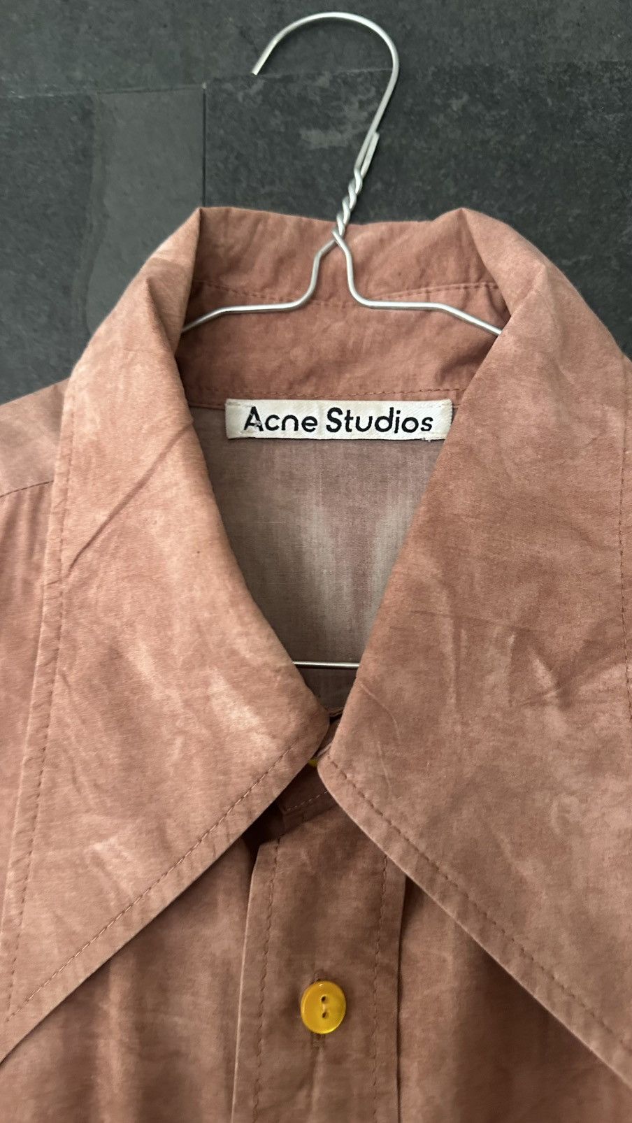 Acne Studios Acne Studios Oversized Tie-Dye Shirt Size US M / EU 48-50 / 2 - 3 Thumbnail