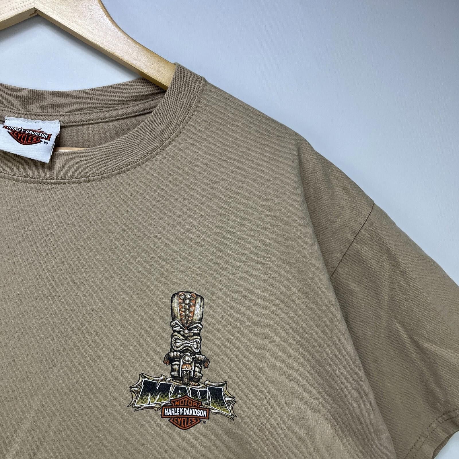 Harley Davidson Vintage Harley-Davidson Hawaii Maui T Shirt XL Biker Size US XL / EU 56 / 4 - 6 Thumbnail