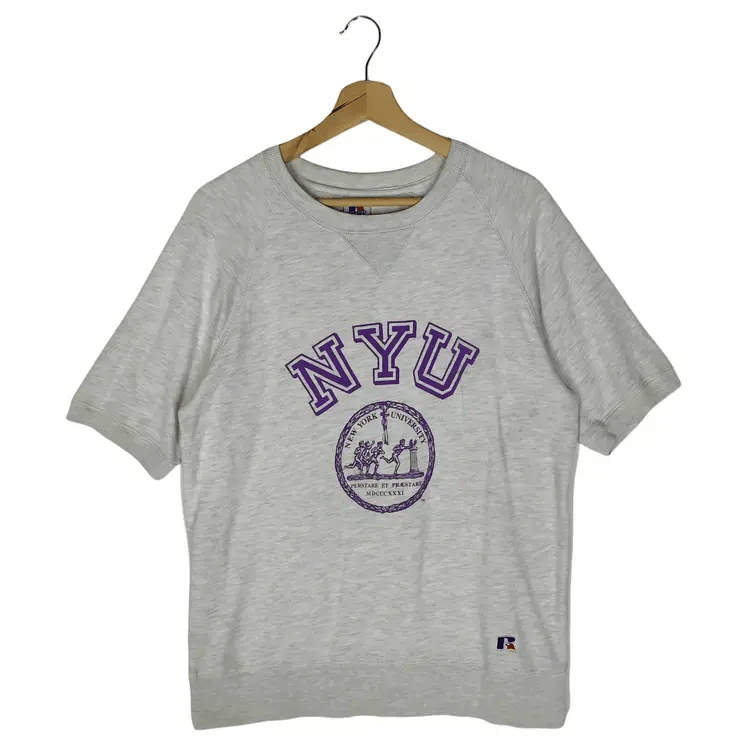 Russell Athletic Vintage 90's New York University Sweatshirts Size US M / EU 48-50 / 2 - 1 Thumbnail