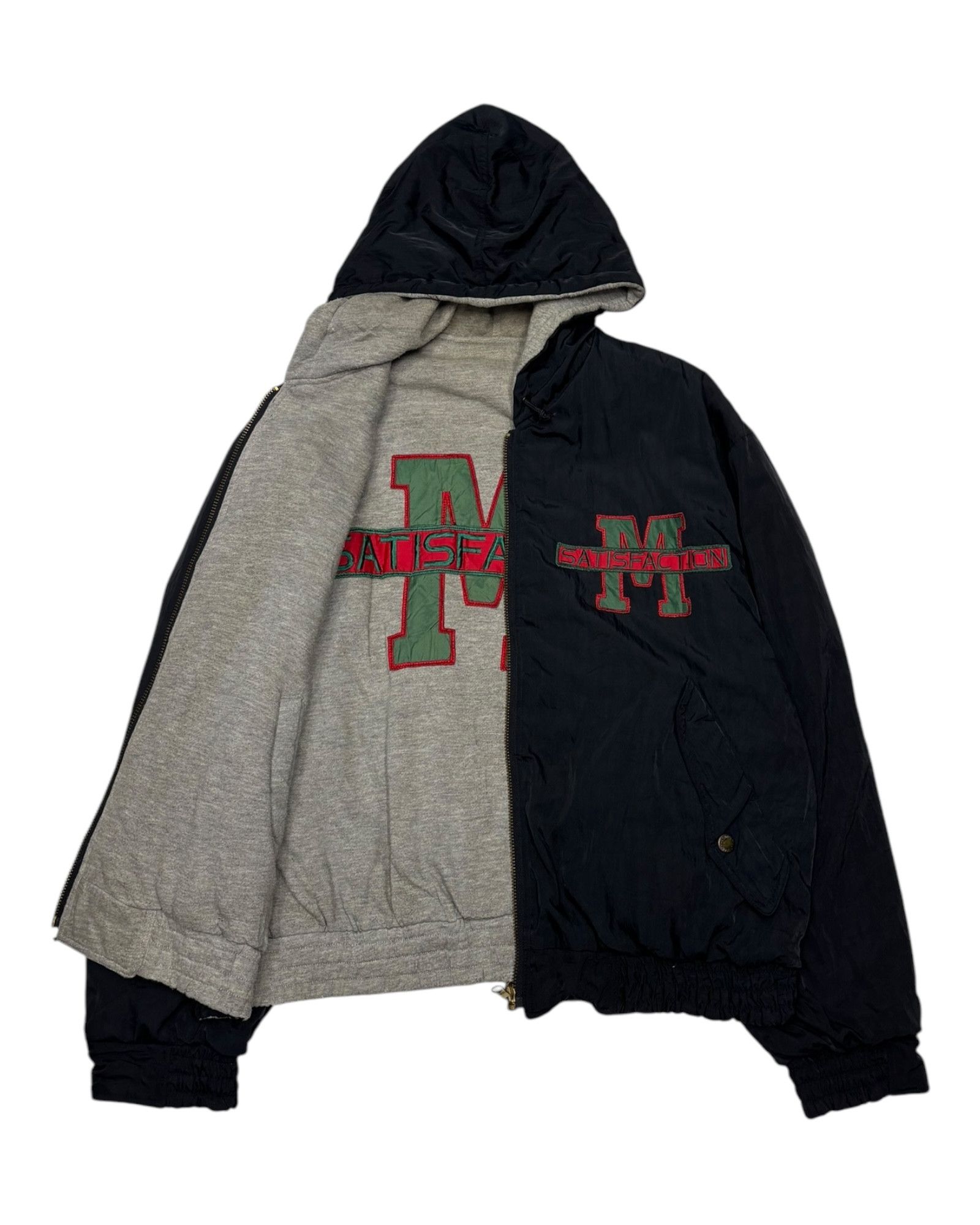 Issey Miyake × Japanese Brand RARE🔥MACHOPE REVERSIBLE BOMBER JACKET HOODIES Size US L / EU 52-54 / 3 - 2 Thumbnail