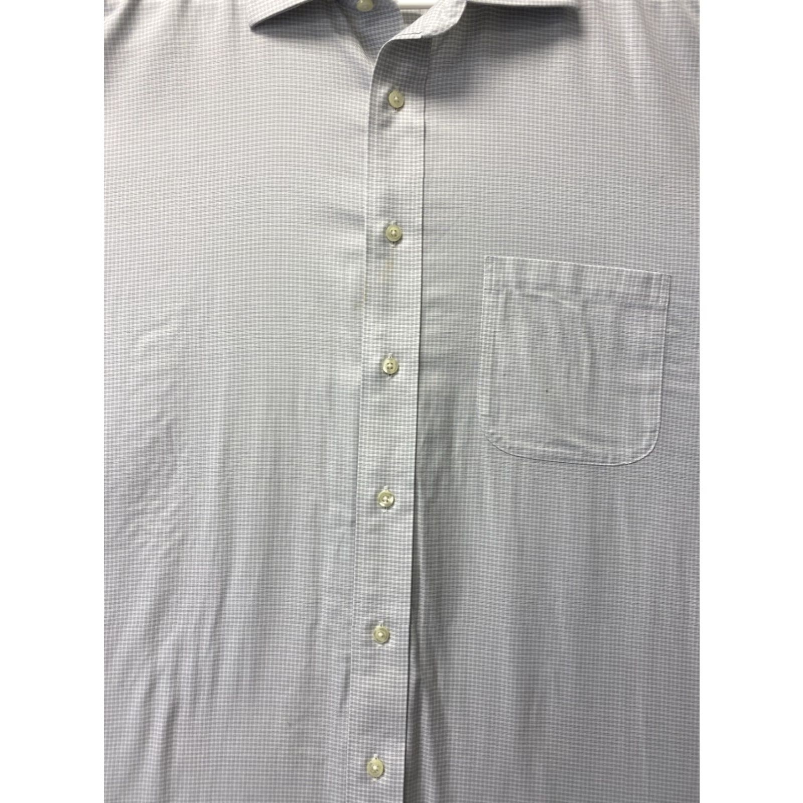 Vintage VINTAGE Jos A Bank Classic Long Sleeve Button Up Shirt Men's 16.5 34 Gray Check /80-99 Size US L / EU 52-54 / 3 - 2 Thumbnail