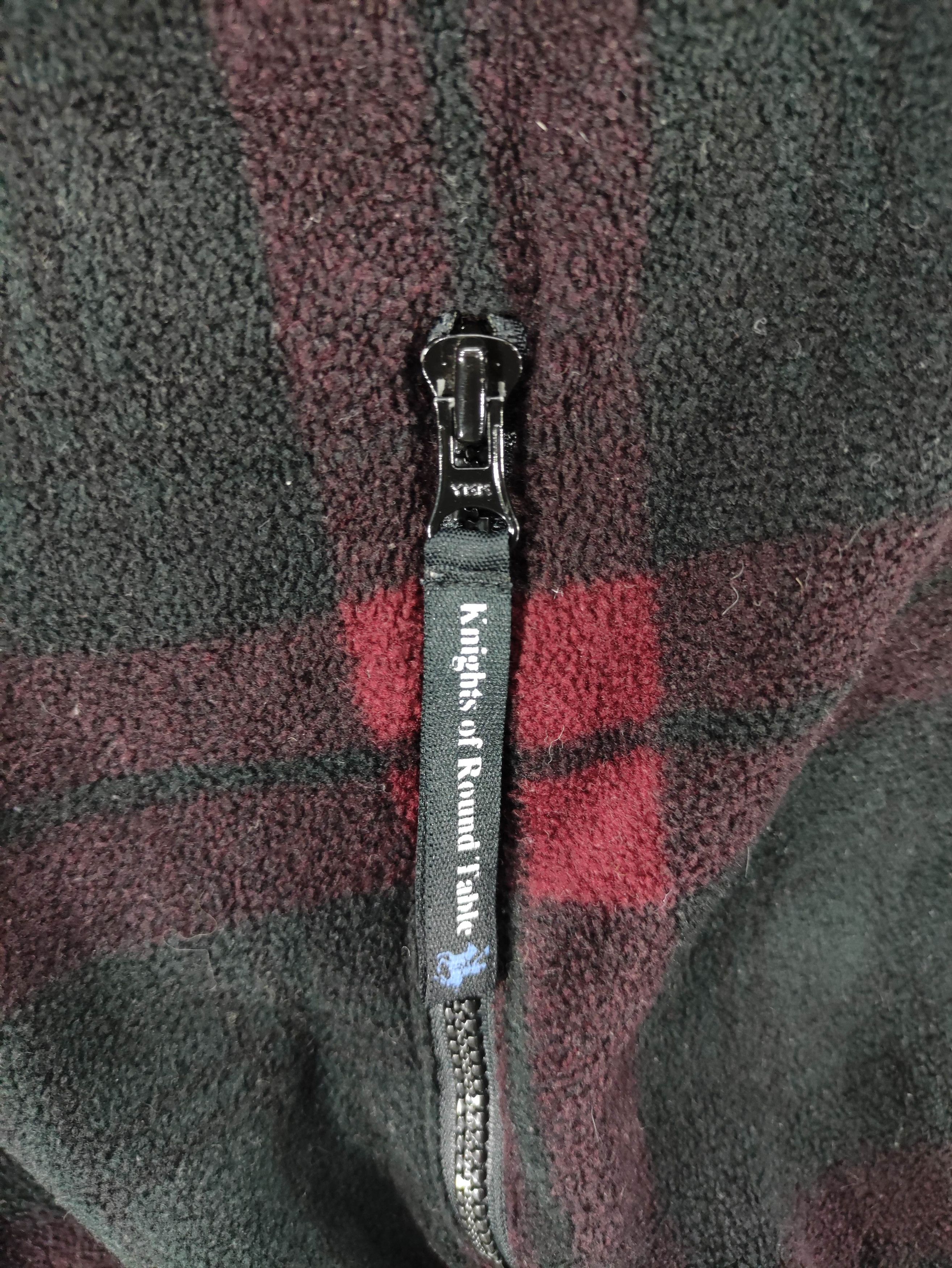 Japanese Brand Vintage Knights Sweater Fleece Half Zipper Size US L / EU 52-54 / 3 - 3 Thumbnail