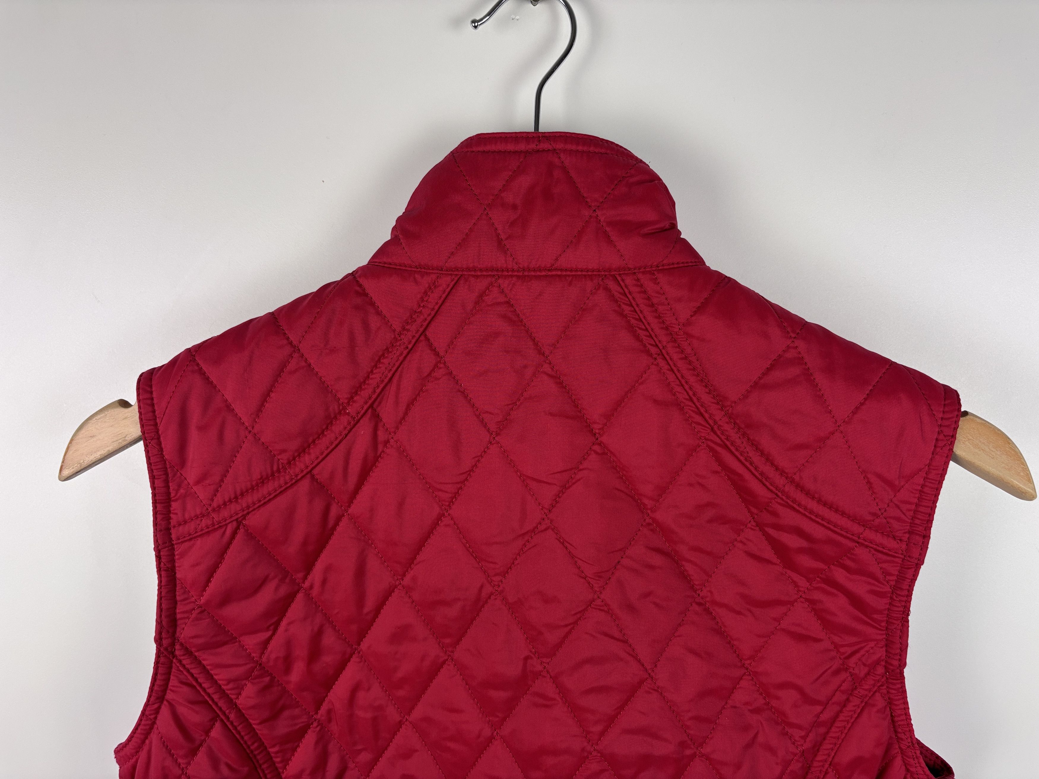 Barbour Barbour Summer Liddesdale Gilet Quilted Vest Red US 4 Size S / US 4 / IT 40 - 5 Thumbnail