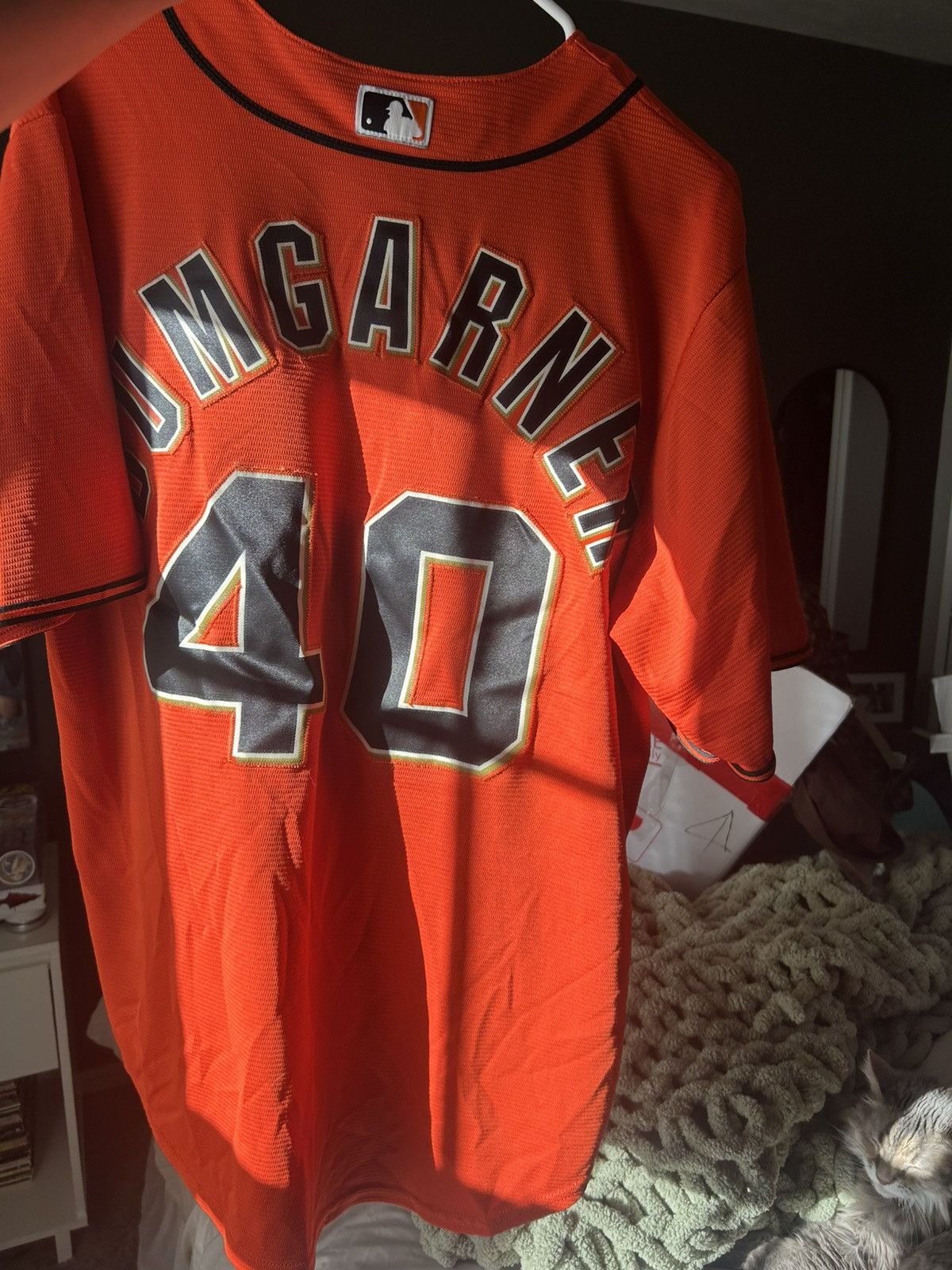 Majestic Bumgartner Giants Jersey L Size US L / EU 52-54 / 3 - 4 Thumbnail