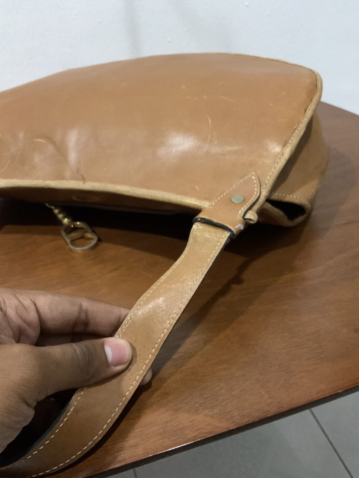 Christian Dior Monsieur Vintage Christian Dior Leather Sling Bag Size ONE SIZE - 8 Thumbnail