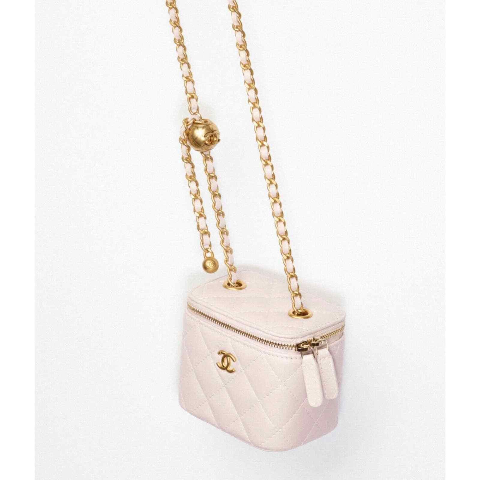 Chanel Chanel Chain Gold Coco Pearl Crush Shoulder Crossbody Bag Size ONE SIZE - 3 Thumbnail