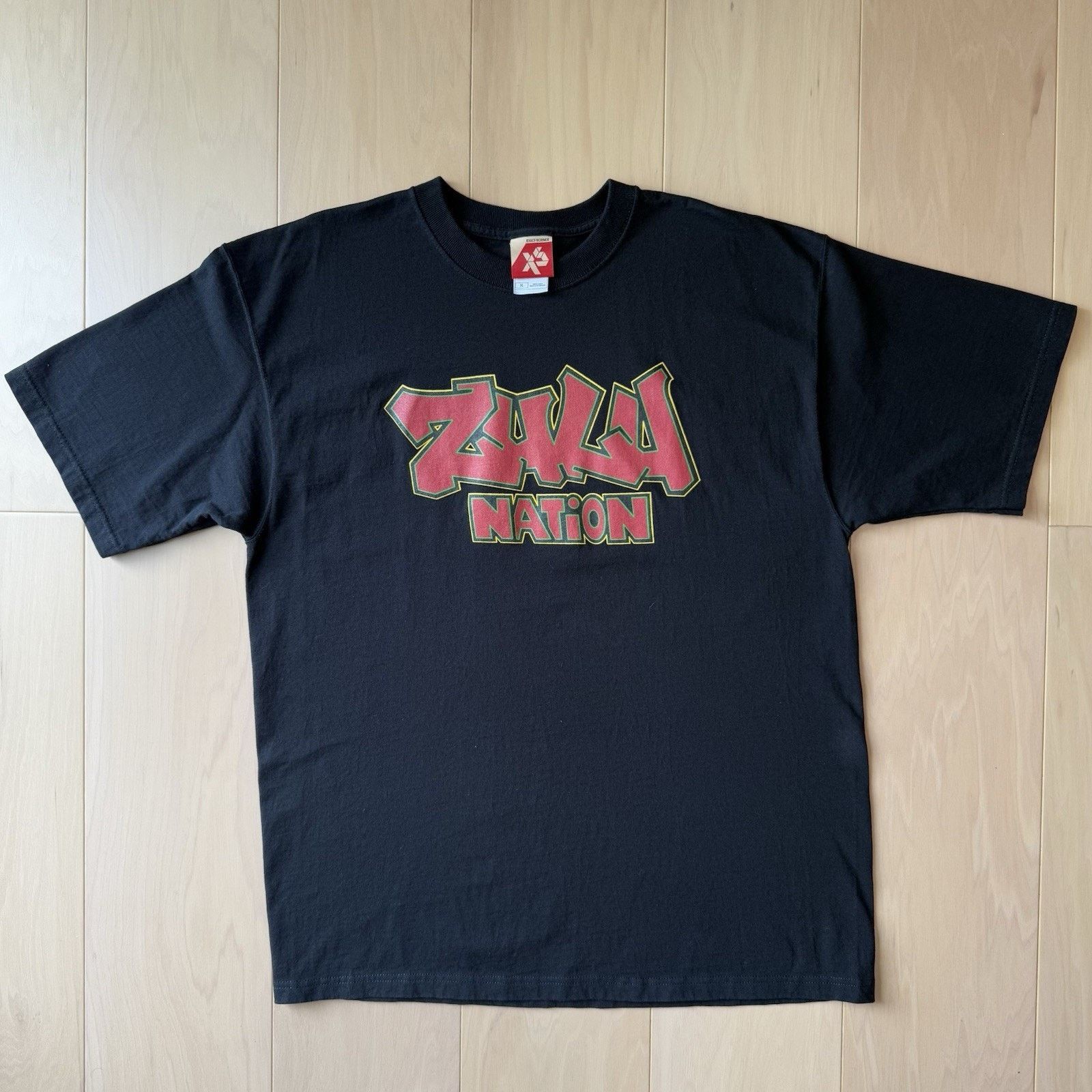 Vintage Vintage Zulu Nation Shirt Black Y2K Exact Science New York Size US XL / EU 56 / 4 - 2 Thumbnail