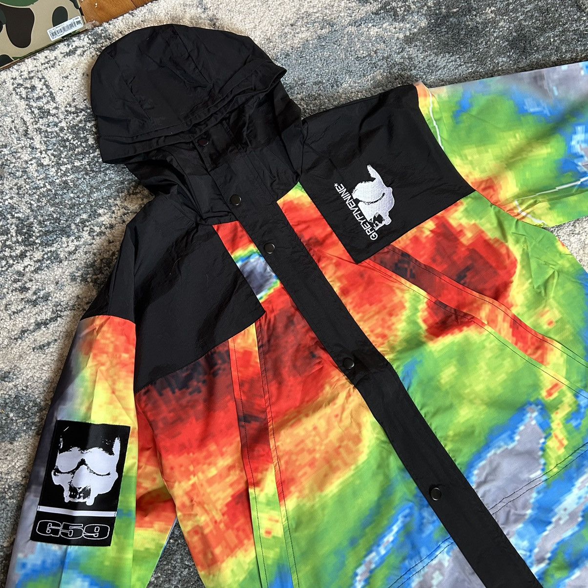 Fuck The Population × G59 Records G*59 DOPPLER RADAR STORM SHELL WiNDBREAKER MOUNTAiN JACKET Size US XL / EU 56 / 4 - 8 Thumbnail