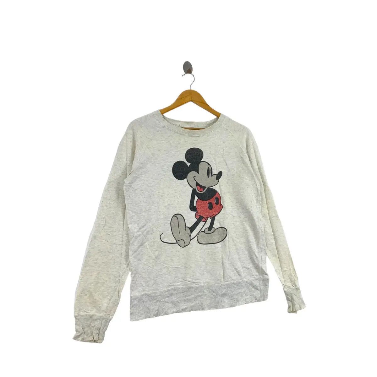 Disney Vintage MICKEY MOUSE Disney Cartoon Print Grey Sweatshirt Size US M / EU 48-50 / 2 - 4 Thumbnail