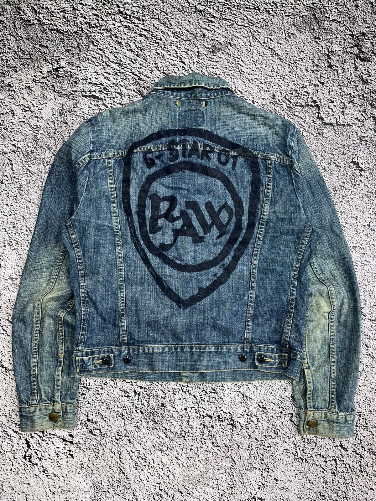 G-Star Vintage G Star Denim Denim Empty Tapered Art Jacket Size US M / EU 48-50 / 2 - 1 Thumbnail