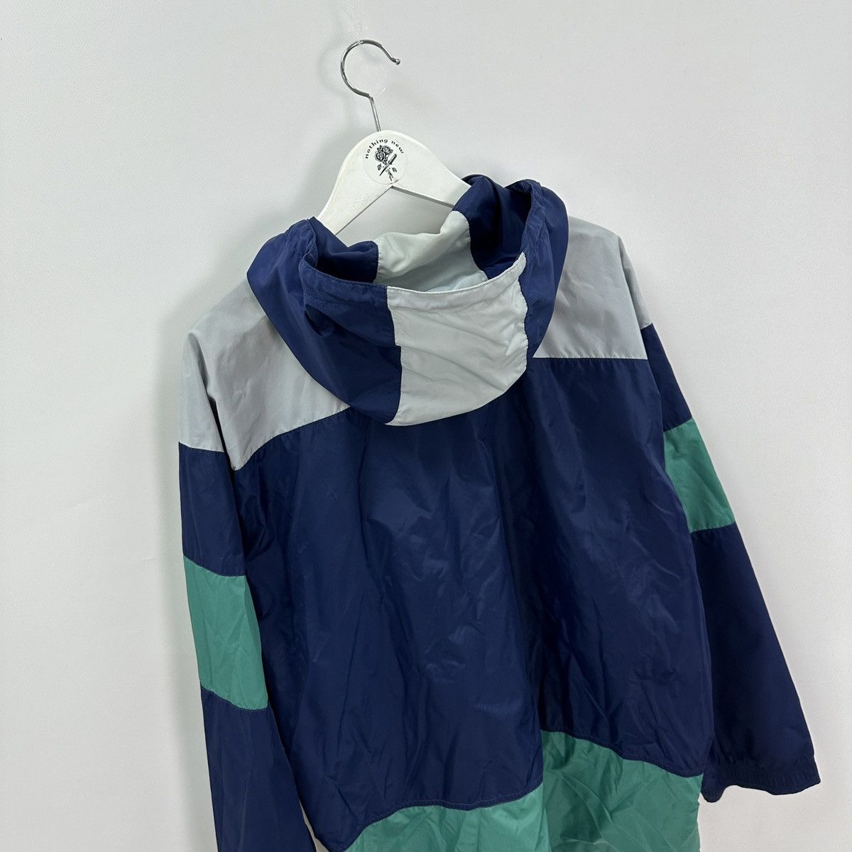 Vintage Vintage 90s Nike Embroidered logo zip up light jacket y2k og Size US L / EU 52-54 / 3 - 2 Thumbnail