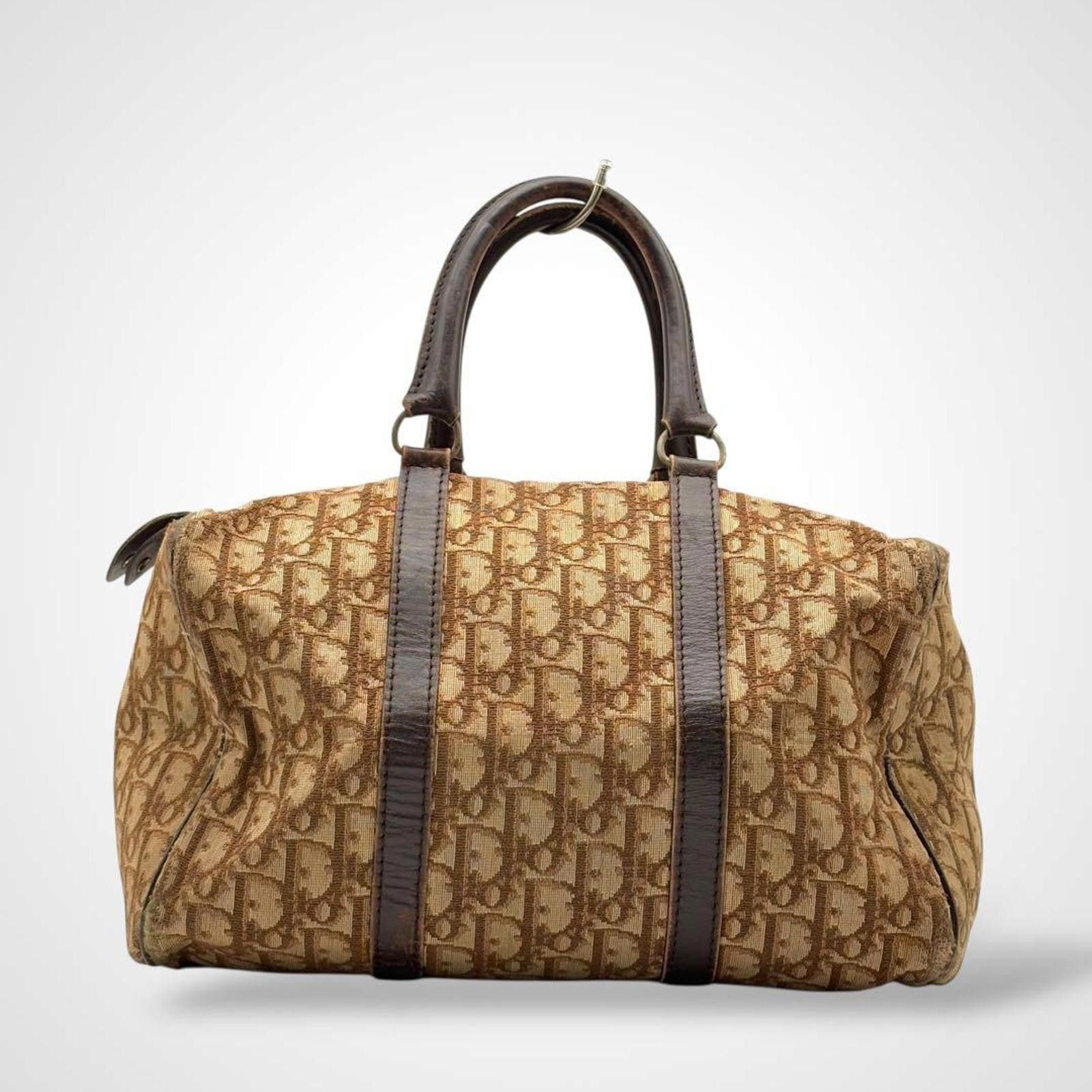 Dior Dior - Vintage Monogram Canvas Tote Bag Size ONE SIZE - 6 Thumbnail