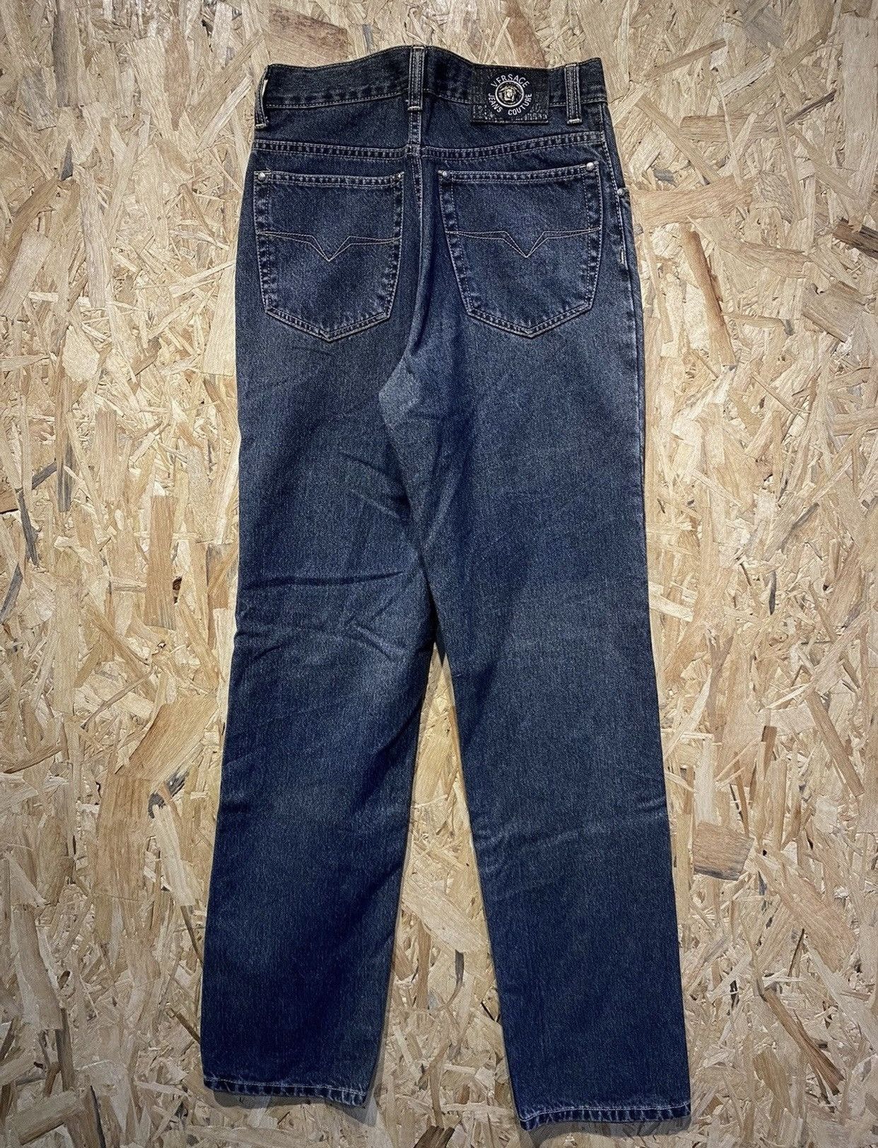Versace Jeans Couture Vintage Versace Jeans Couture Black Denim Jeans Size US 30 / EU 46 - 1 Thumbnail