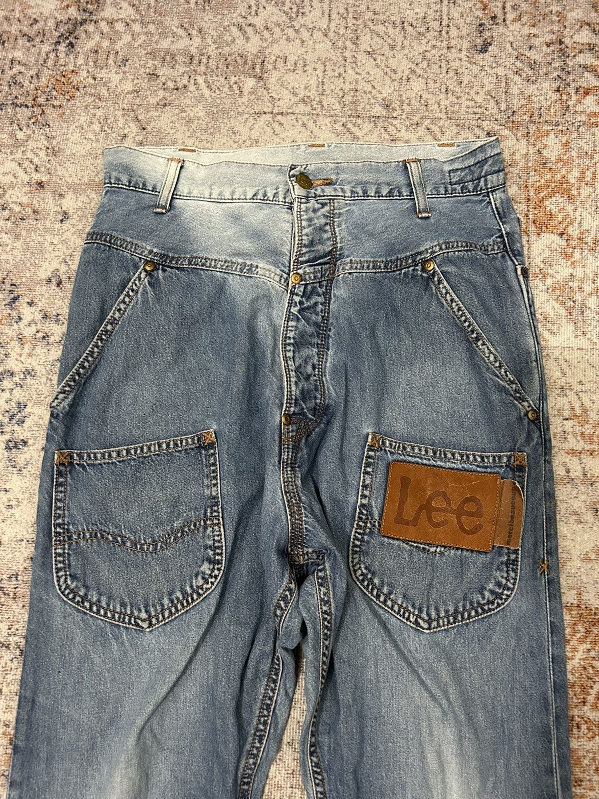 Issey Miyake × Lee Mercibeaucoup X Lee By Issey Miyake High Rise Pants Size US 30 / EU 46 - 6 Thumbnail