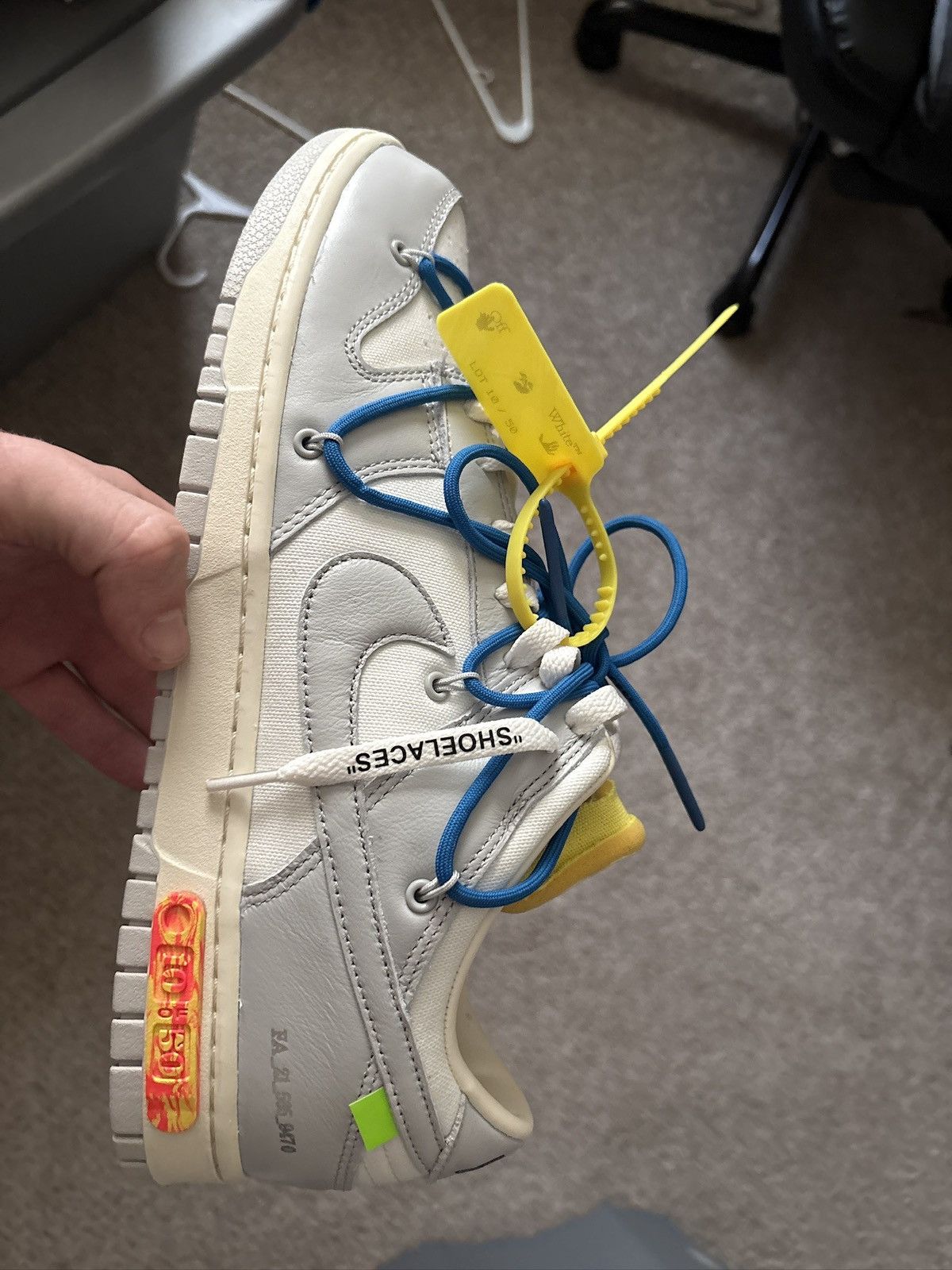 Off-White LOT 10 off white dunk Size US 13 / EU 46 - 1 Thumbnail
