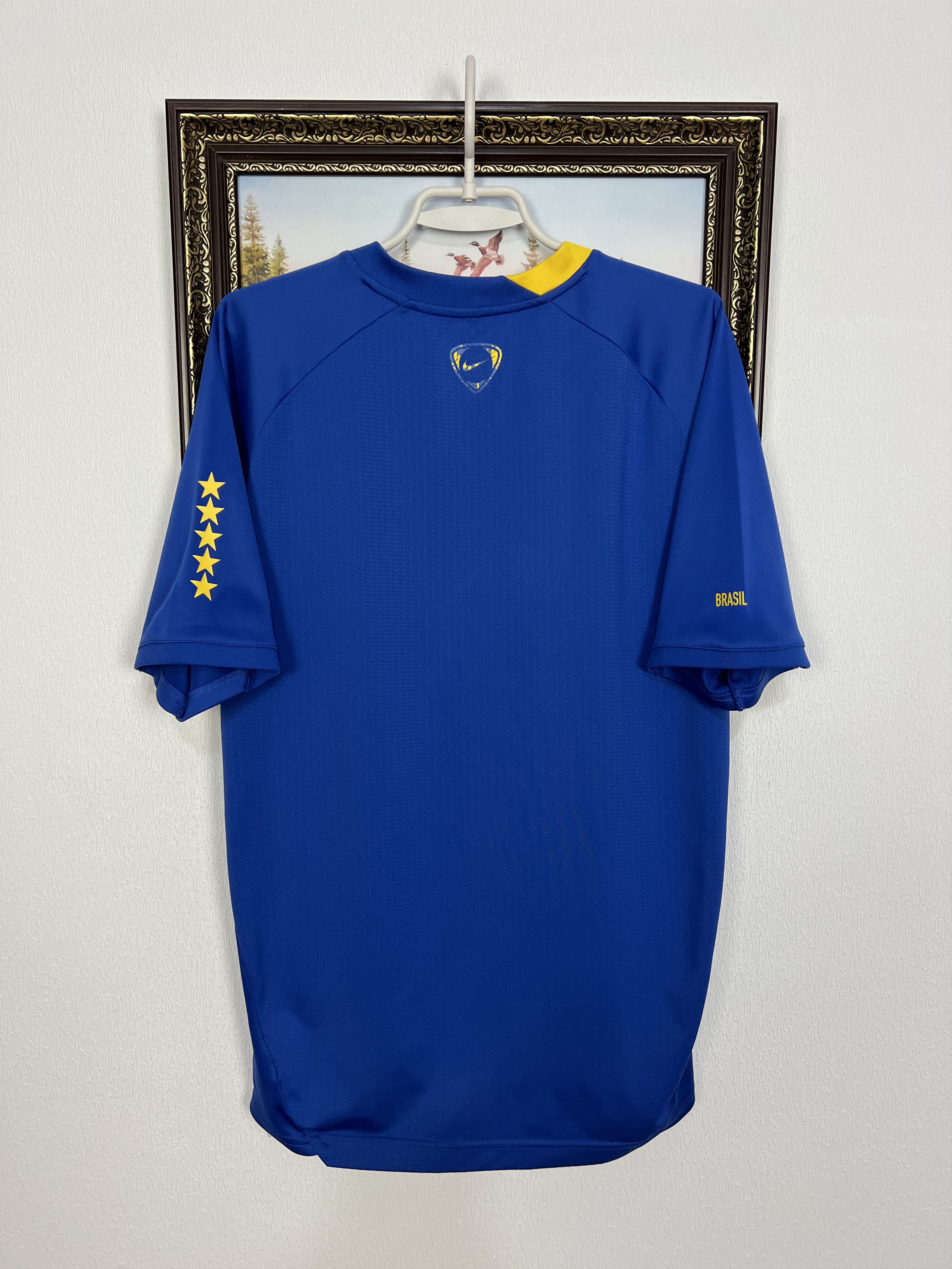 Nike Vintage Brazil Football Shirt Soccer Jersey National Trikot Size US M / EU 48-50 / 2 - 10 Thumbnail