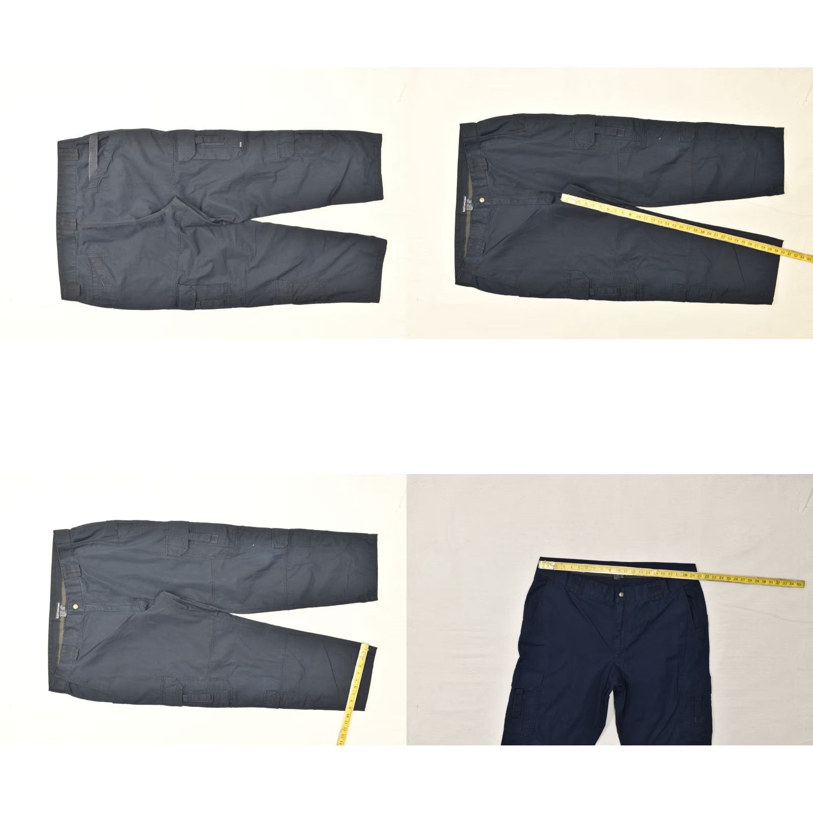 Vintage 5.11 Tactical Series Men's Pants Navy Blue 44x32 Ripstop Cargo Work Trouser Leather? No, Logo? No Size US 44 / EU 60 - 8 Thumbnail