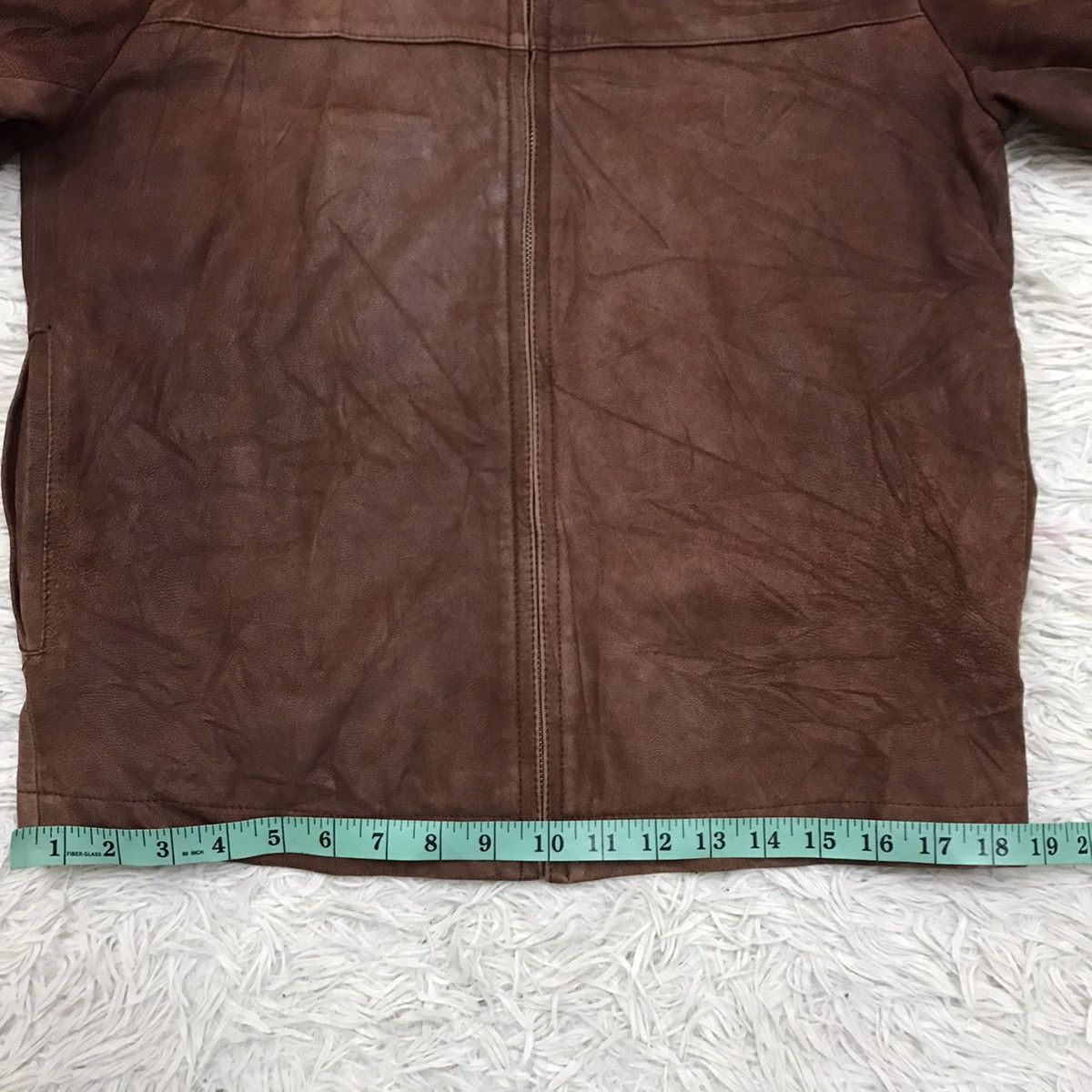 Yohji Yamamoto VINTAGE YOHJI YAMAMOTO D’URBAN A.A.R. BROWN LEATHER JACKET Size US S / EU 44-46 / 1 - 24 Thumbnail