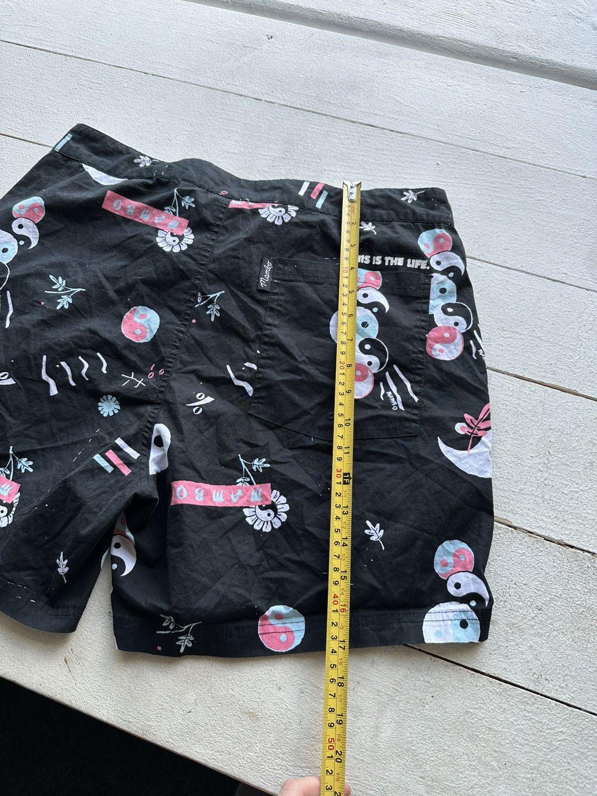 Mambo 🚨Vintage Mambo Shorts Aloha Surf Deluxe Mens Boardshort M Size US 36 / EU 52 - 9 Thumbnail