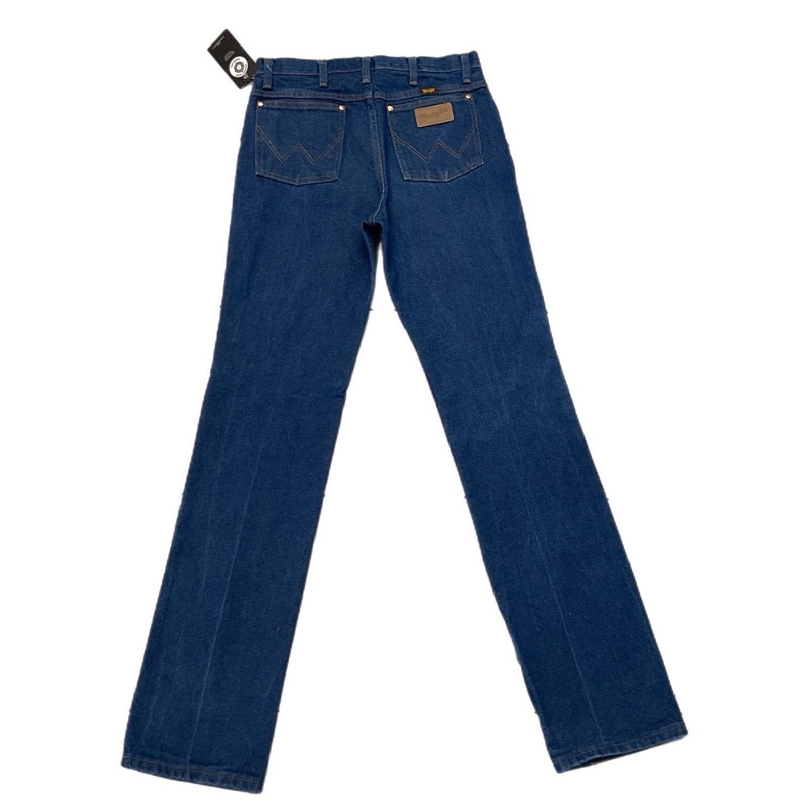 Wrangler Vintage 90s Wrangler Dark Wash Blue Jeans Size US 31 - 2 Thumbnail