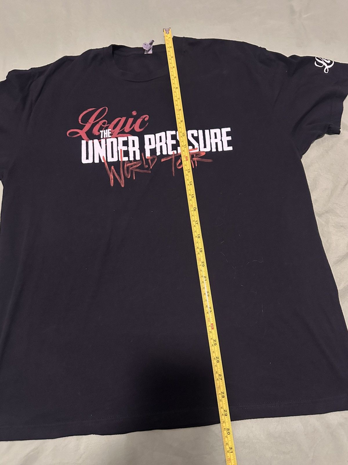 Logic Logic The Under Pressure World Tour Merch Tee Size US XL / EU 56 / 4 - 4 Thumbnail