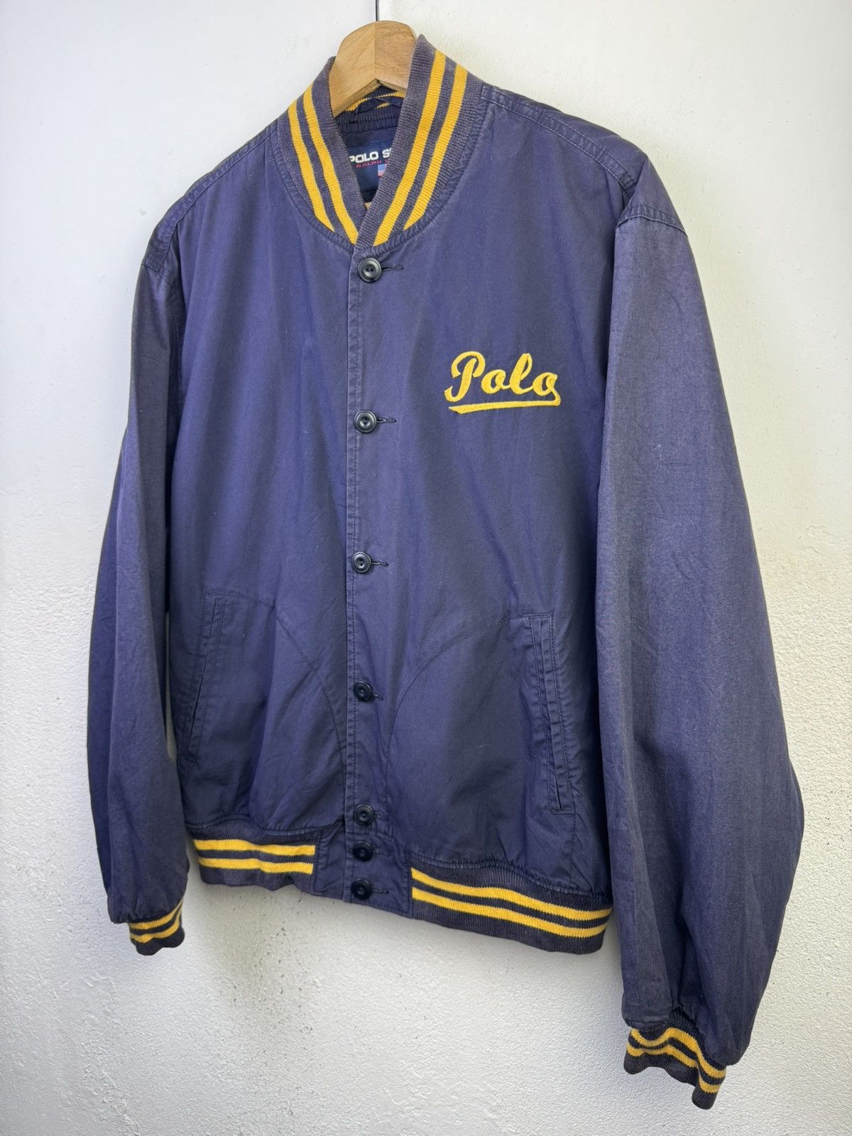 Polo Ralph Lauren Vintage 90s Polo Sport Ralph Lauren Bomber Jacket Size US L / EU 52-54 / 3 - 4 Thumbnail